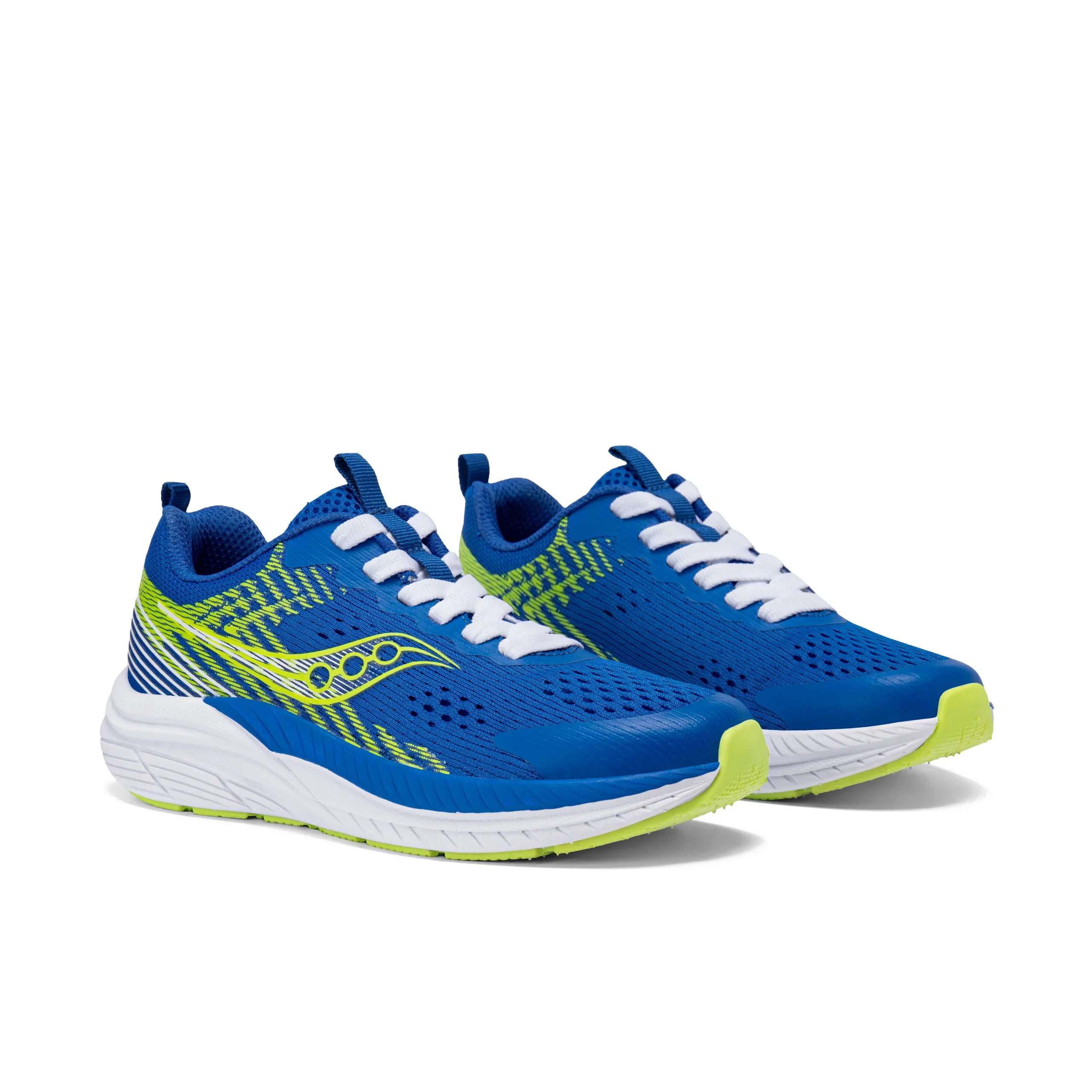 Hurricane KDZ Sneaker - Big Kid Blue/Lime - Image 2