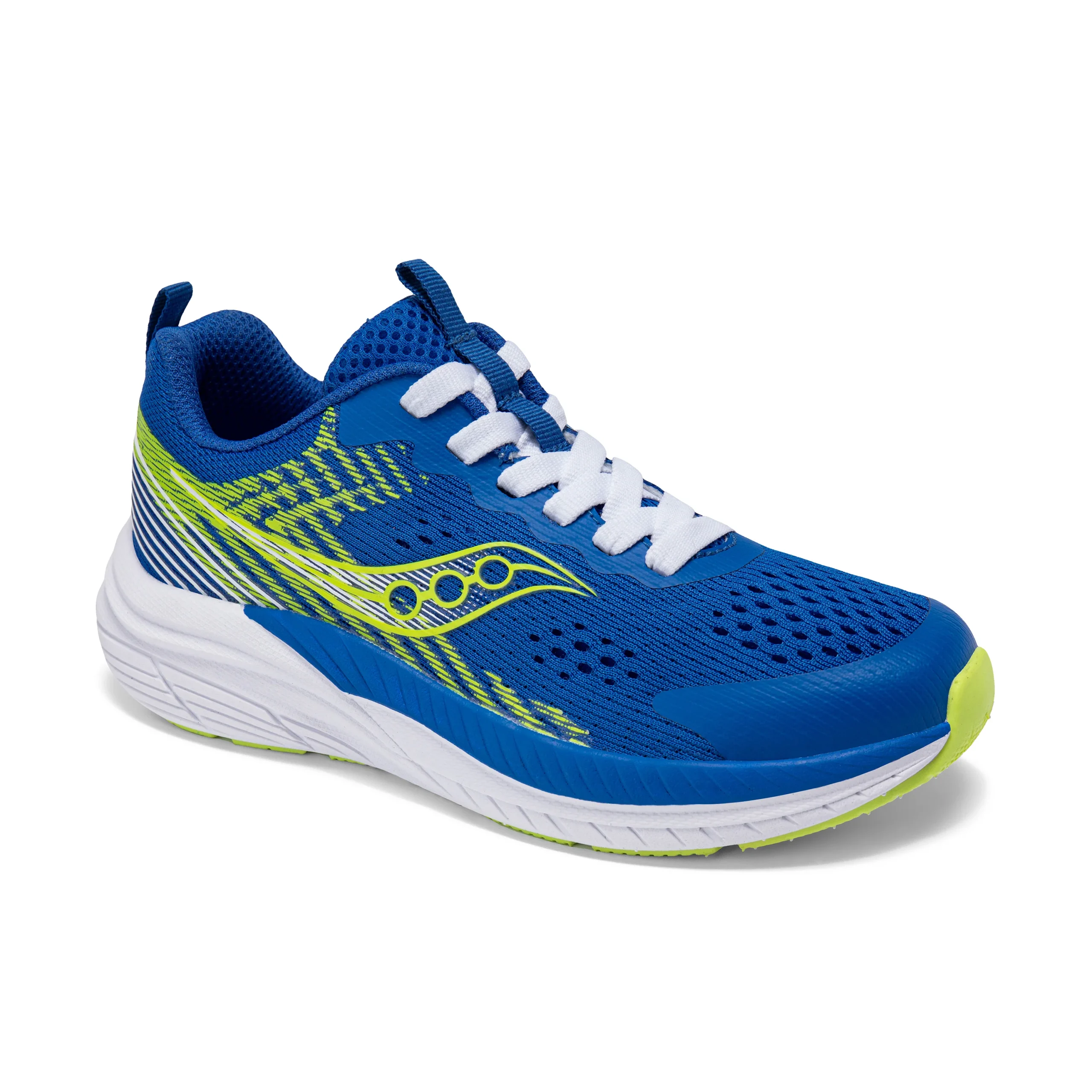 Hurricane KDZ Sneaker - Big Kid Blue/Lime - Image 7