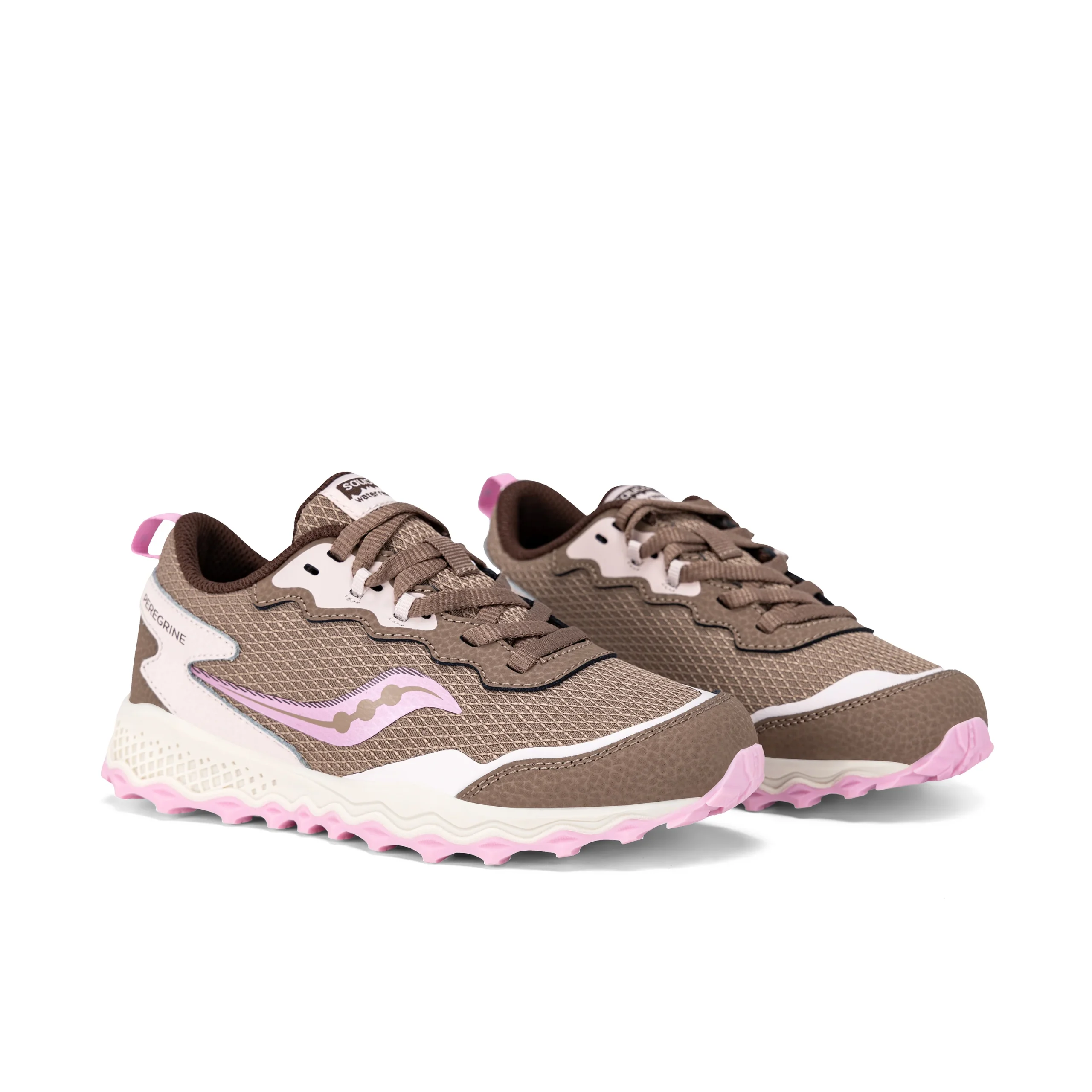 Peregrine KDZ Sneaker - Big Kid Brown Pink - Image 3