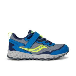 Peregrine KDZ A/C Shield Sneaker - Big Kid Grey/Royal