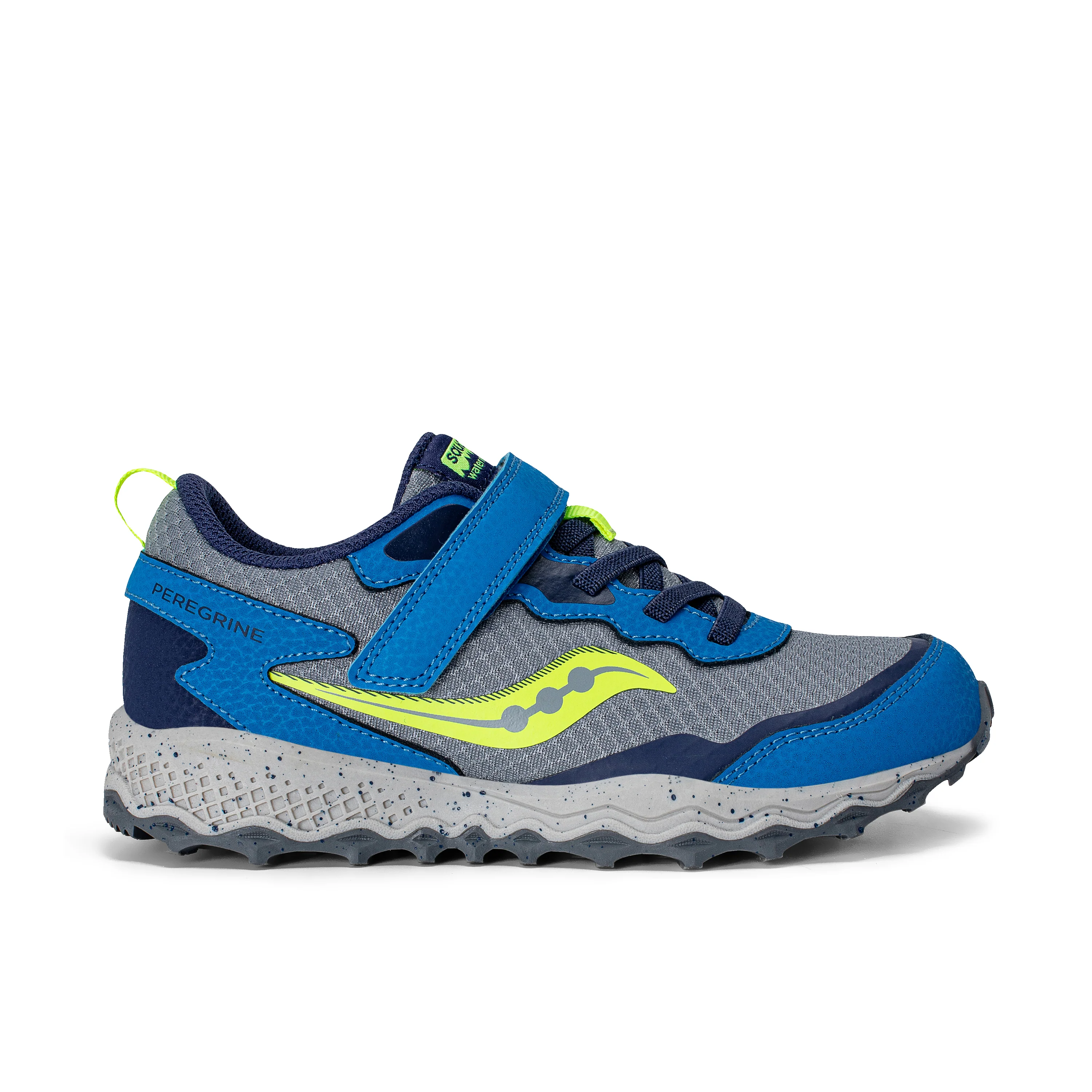 Peregrine KDZ A/C Shield Sneaker - Big Kid Grey/Royal