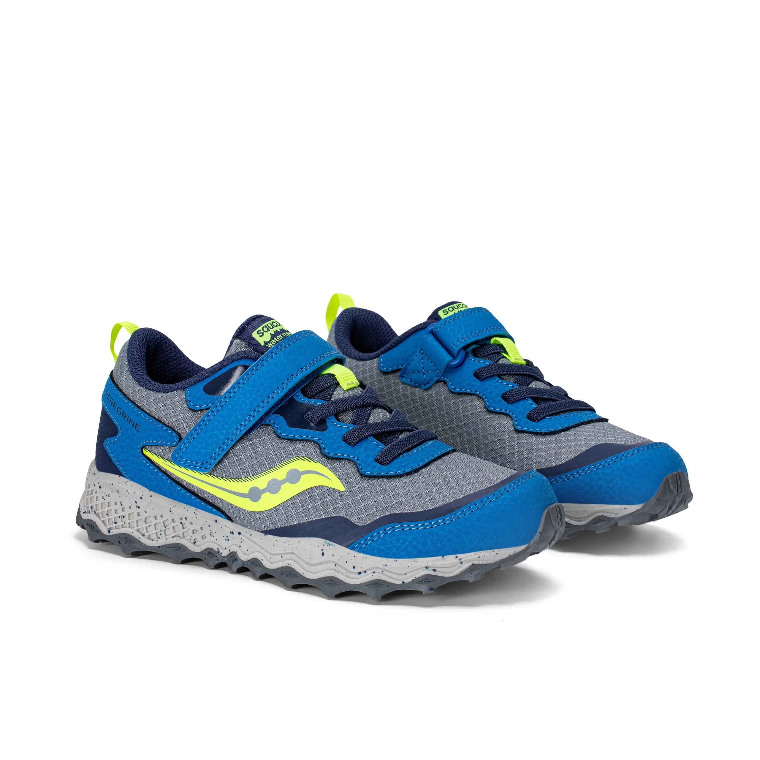 Peregrine KDZ A/C Shield Sneaker - Big Kid Grey/Royal - Image 2