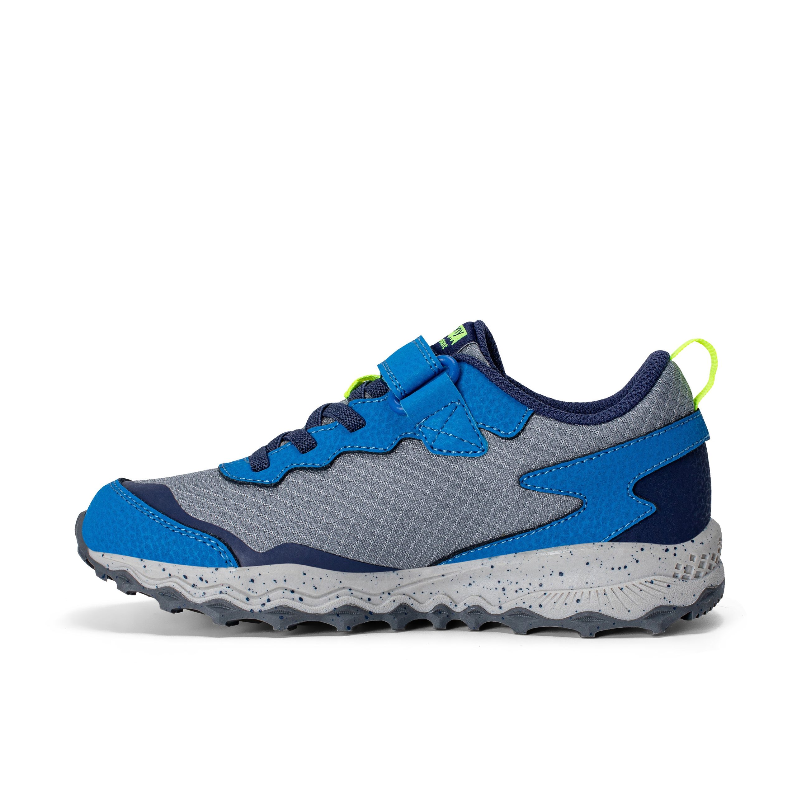 Peregrine KDZ A/C Shield Sneaker - Big Kid Grey/Royal - Image 3