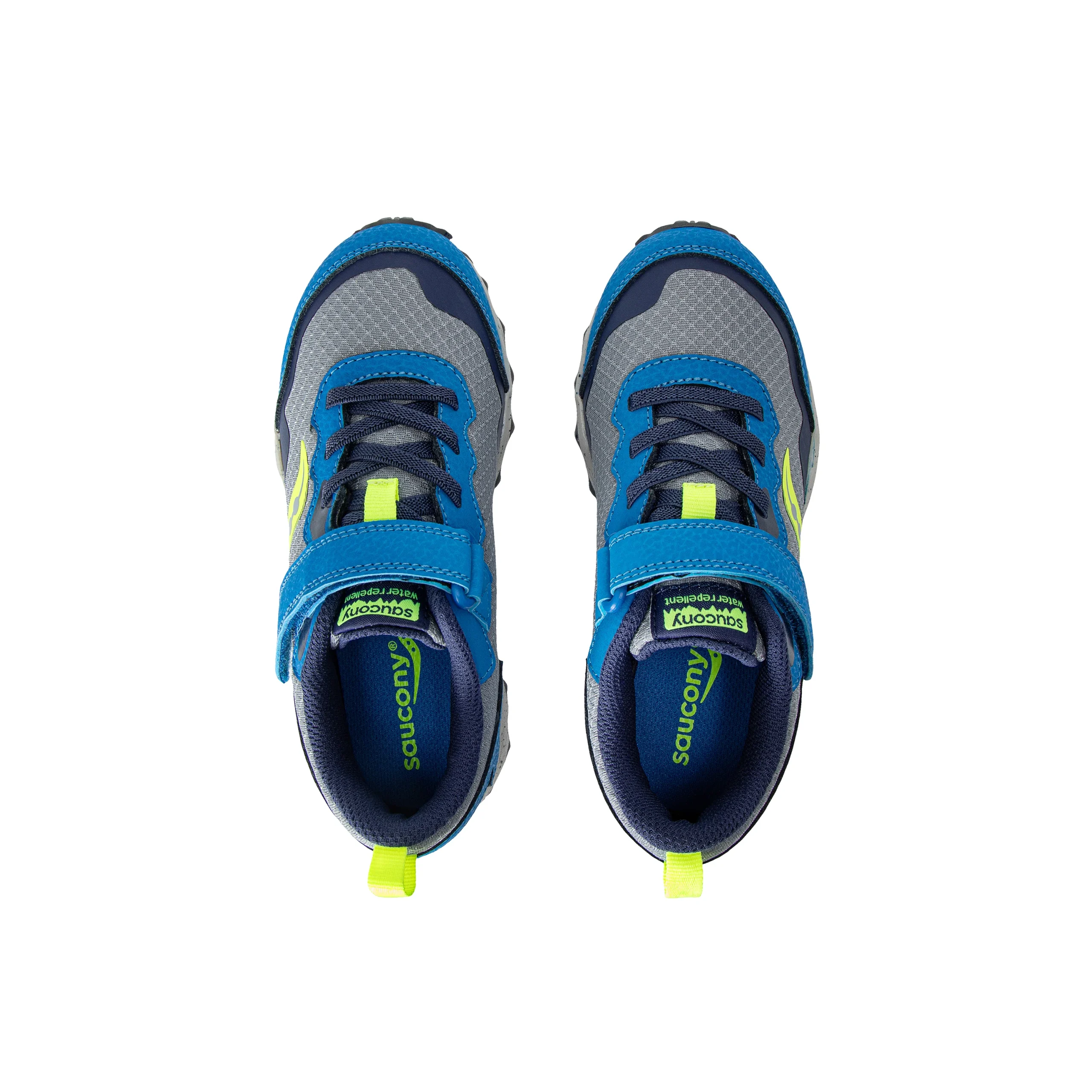 Peregrine KDZ A/C Shield Sneaker - Big Kid Grey/Royal - Image 6