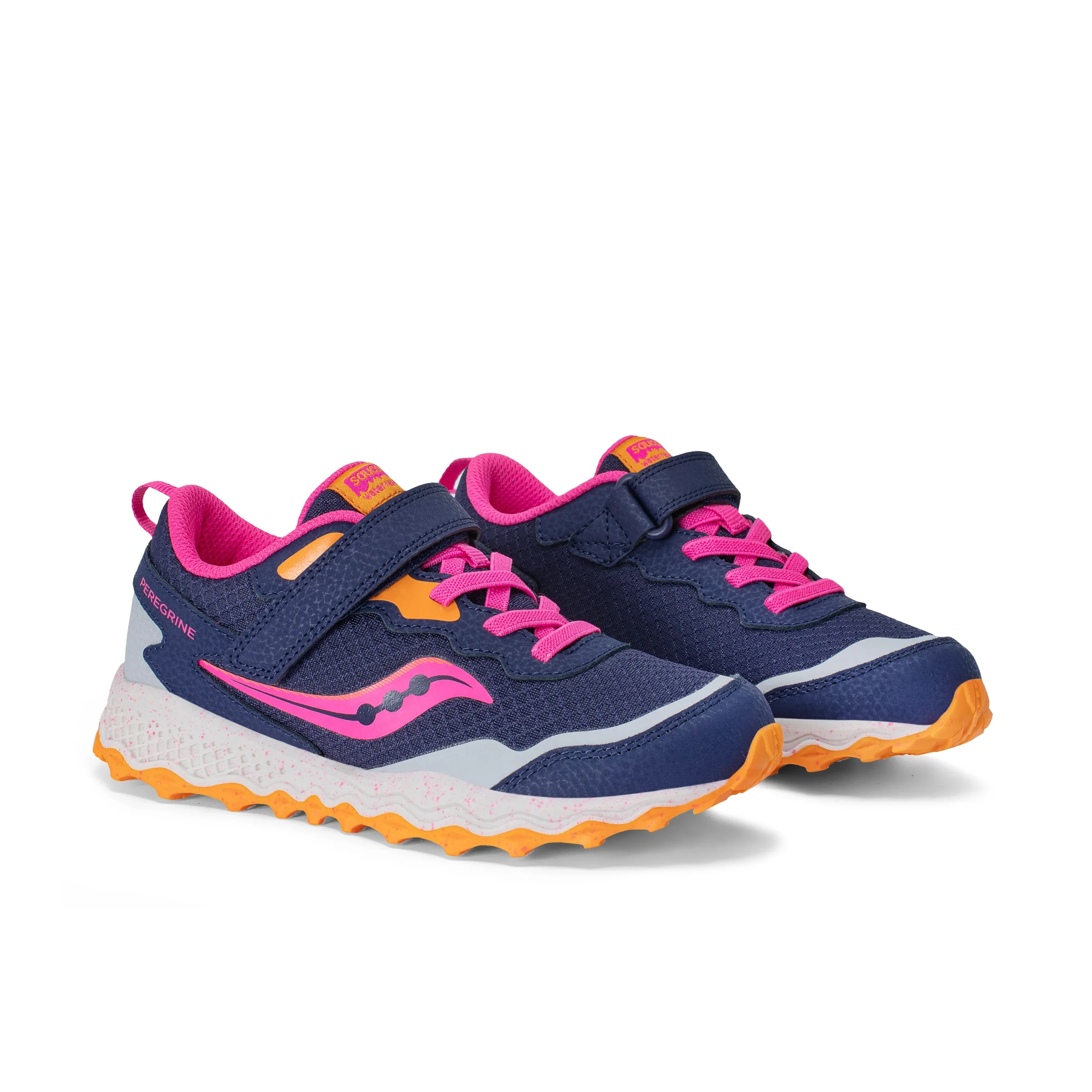 Peregrine KDZ A/C Shield Sneaker - Big Kid Navy/Pink - Image 2