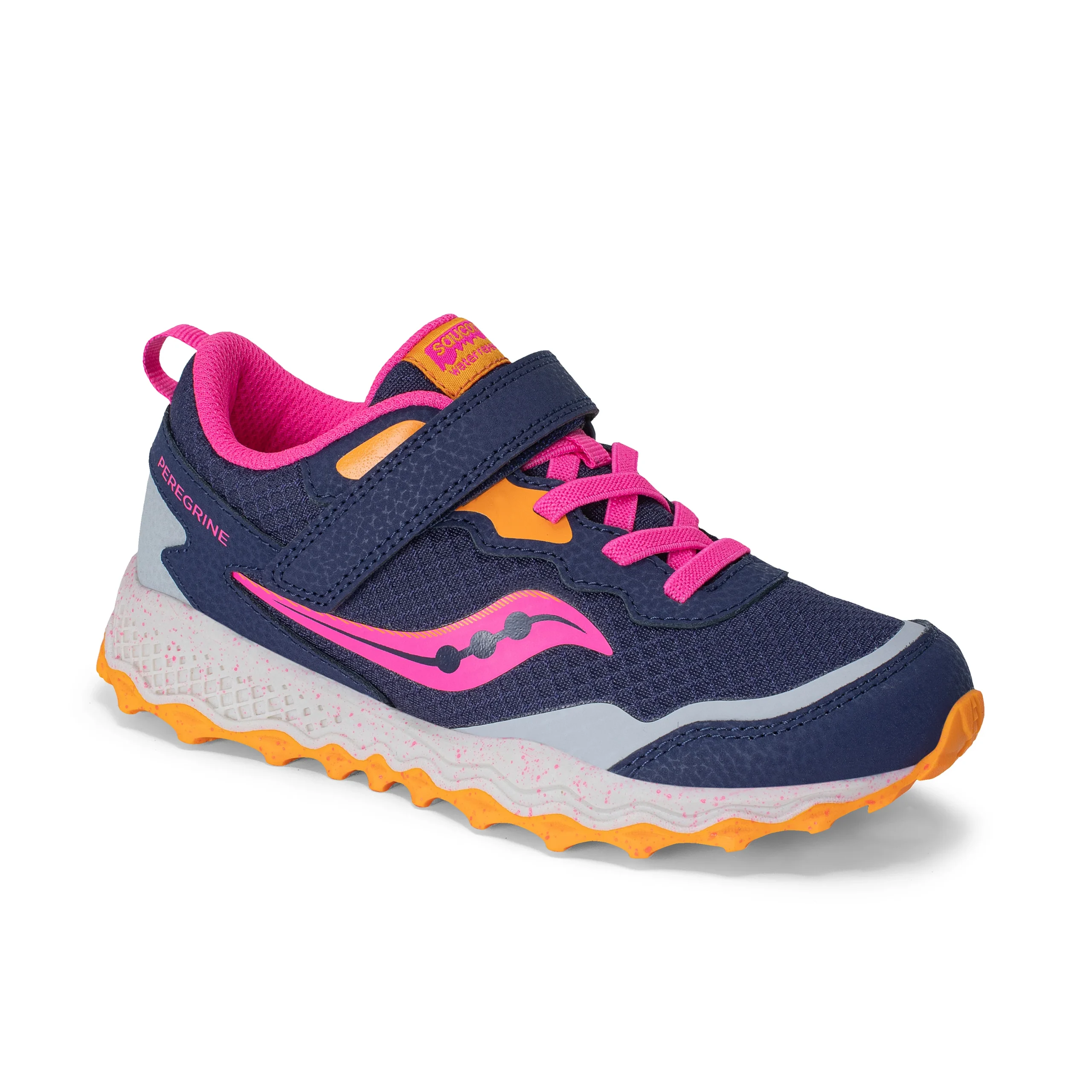 Peregrine KDZ A/C Shield Sneaker - Big Kid Navy/Pink - Image 7