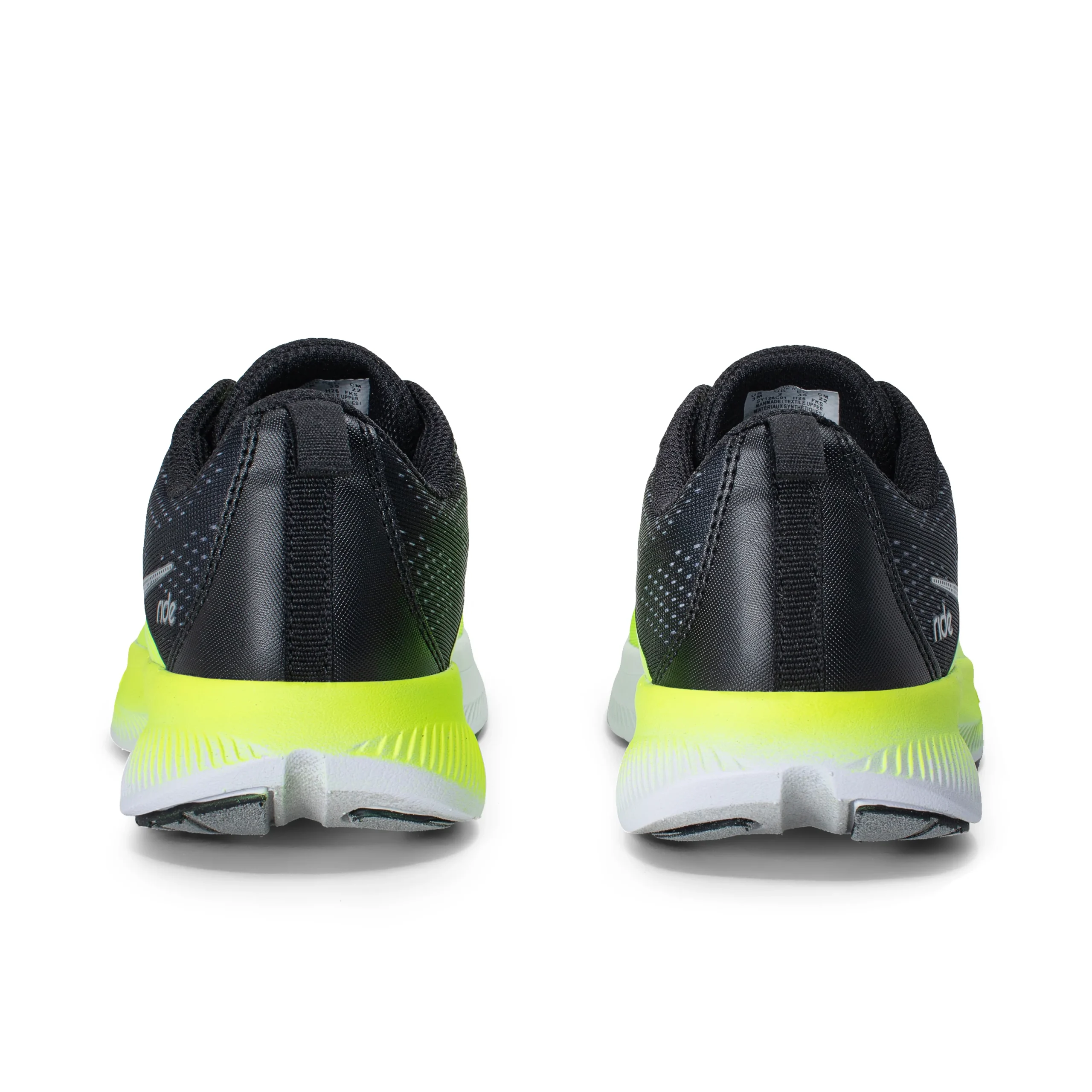Ride KDZ Sneaker - Big Kid Lime/Black - Image 4