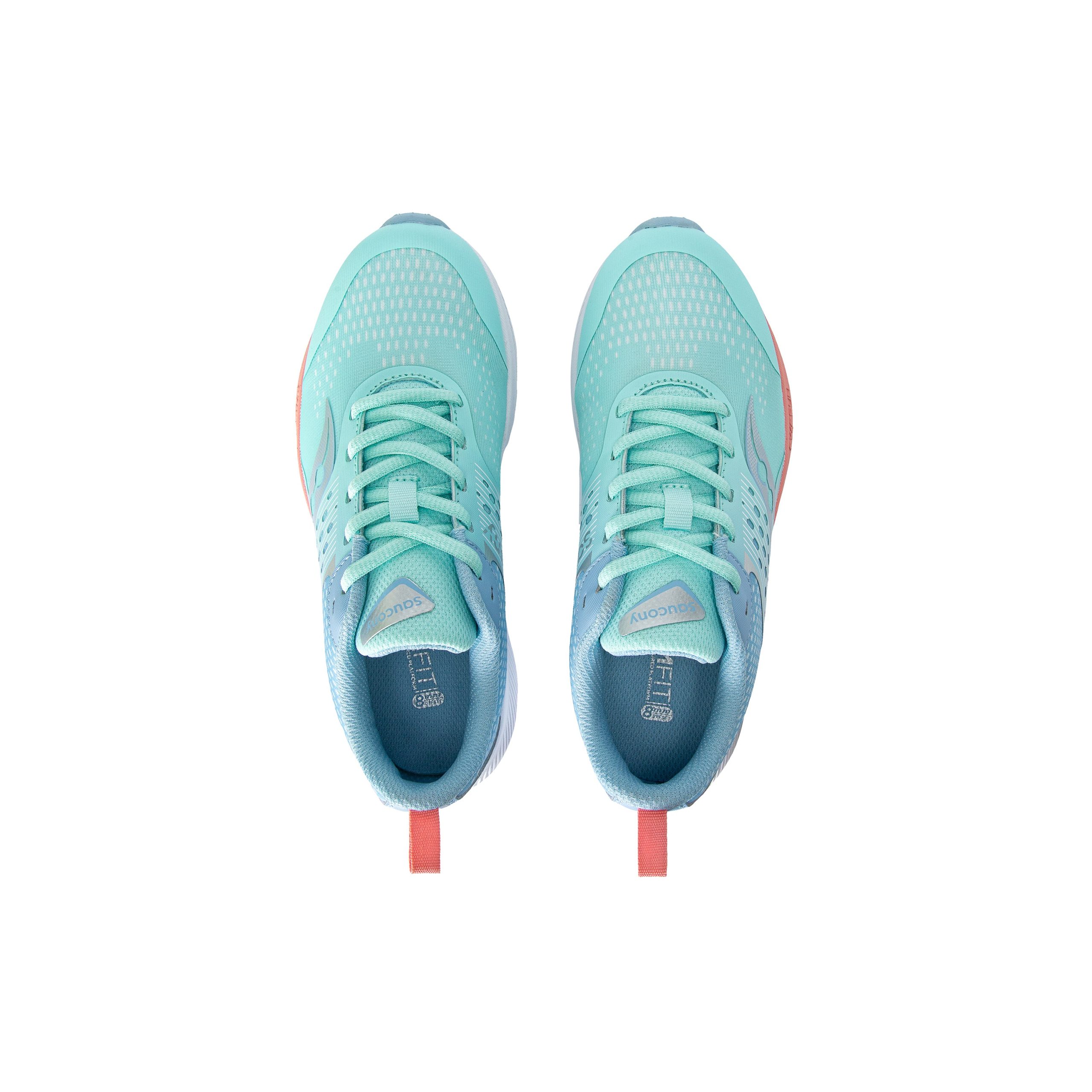 Ride KDZ Sneaker - Big Kid Teal/Periwinkle - Image 6