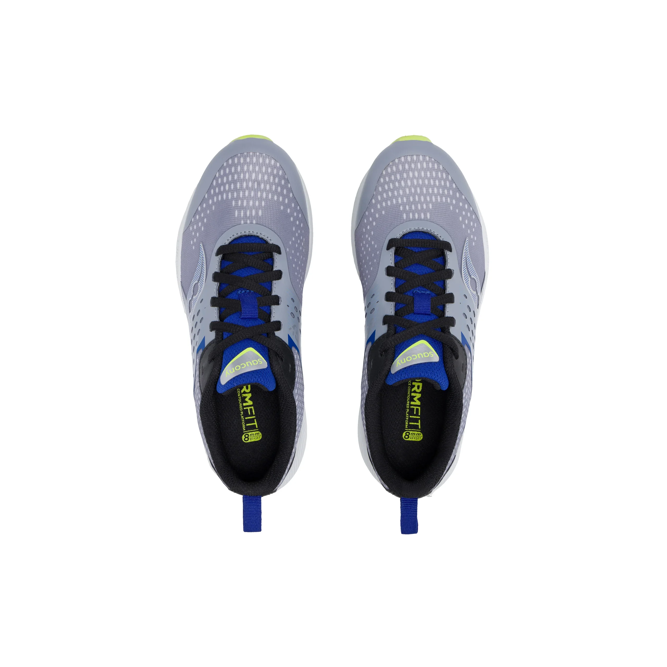 Ride KDZ Sneaker - Big Kid Grey Black Blue - Image 6