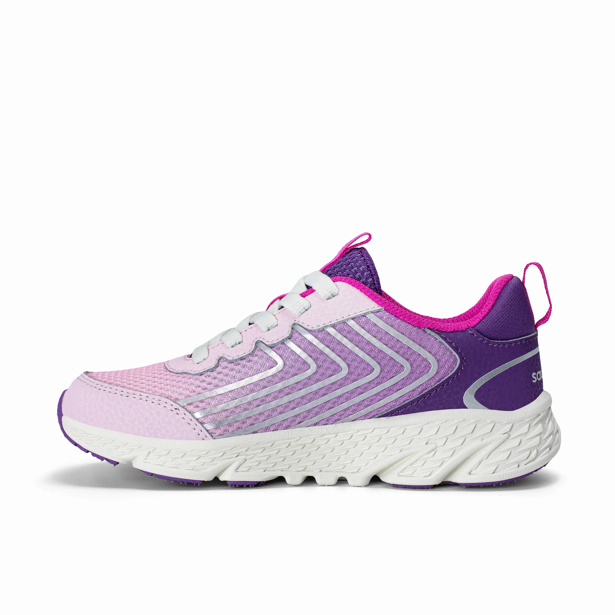 Wind 3.0 Sneaker - Big Kid Pink/Purple - Image 3
