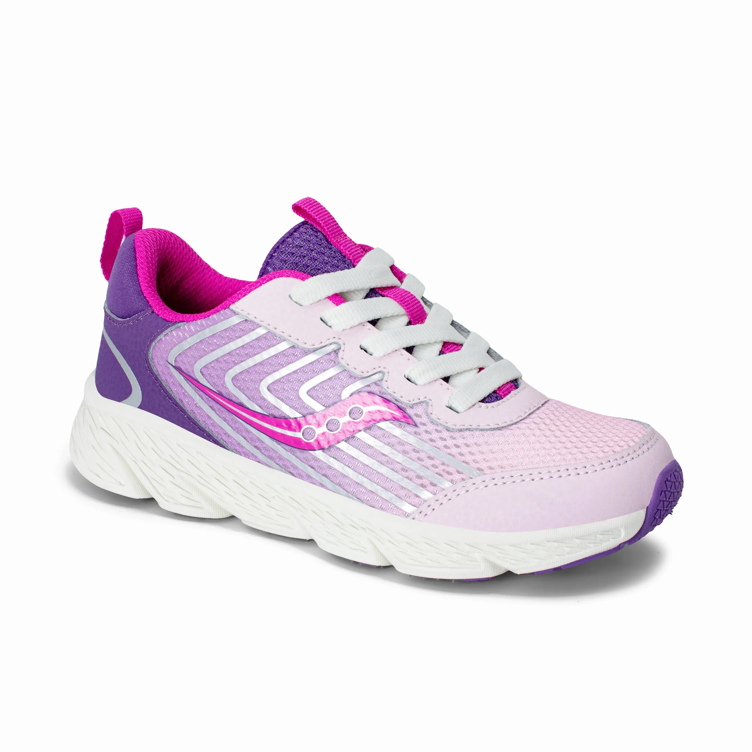 Wind 3.0 Sneaker - Big Kid Pink/Purple - Image 6