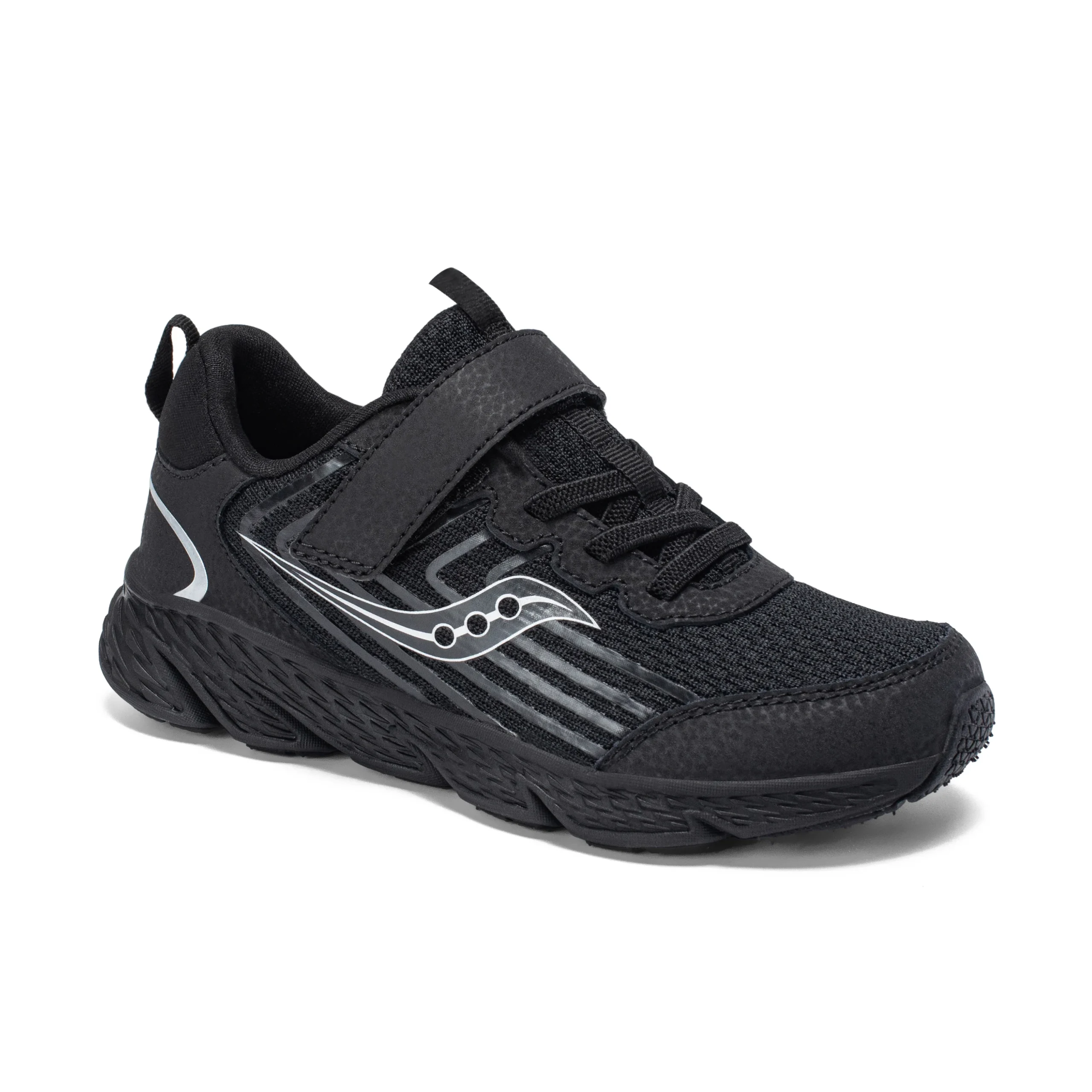 Wind 3.0 A/C Sneaker - Big Kid Black - Image 7