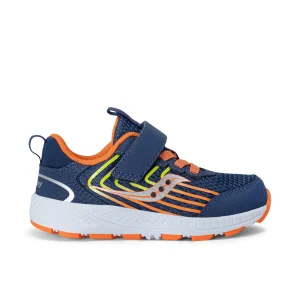 Wind 3.0 Jr. Sneaker - Little Kid Navy/Orange