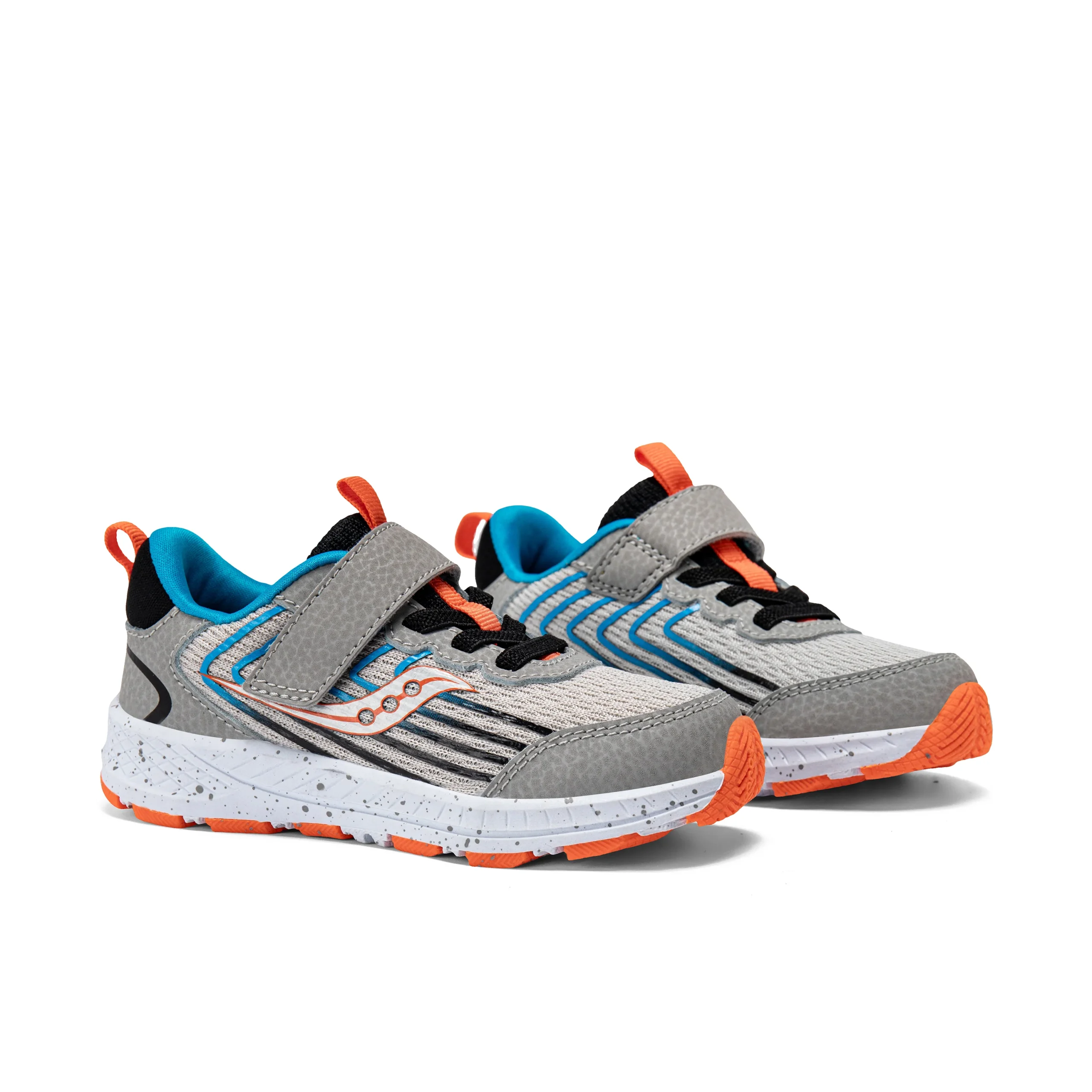 Wind 3.0 Jr. Sneaker - Little Kid Black/Grey - Image 2