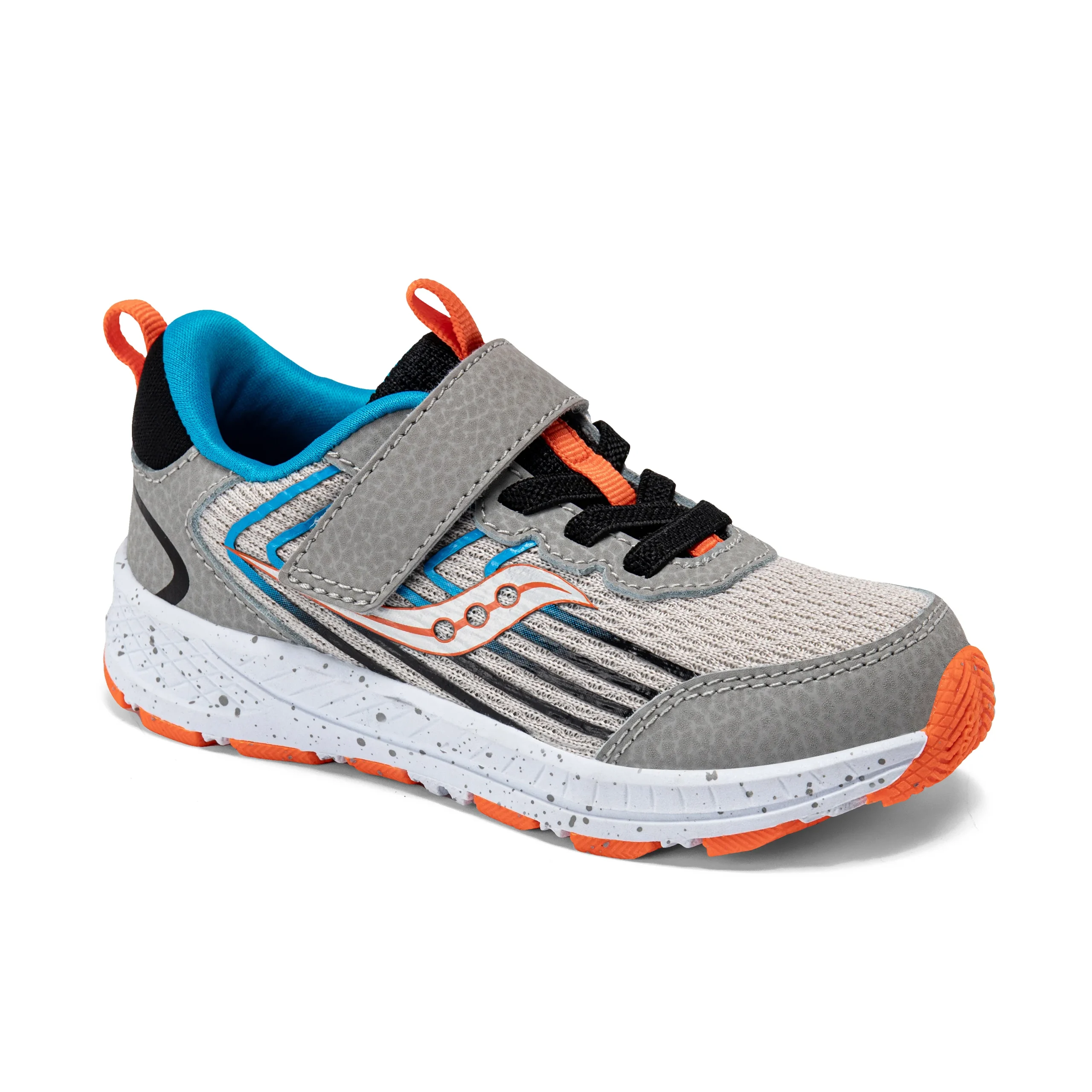 Wind 3.0 Jr. Sneaker - Little Kid Black/Grey - Image 7