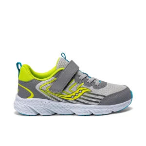 Wind 3.0 A/C Sneaker - Big Kid Grey/Green