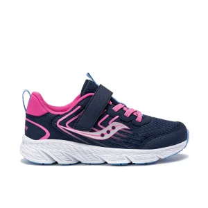 Wind 3.0 A/C Sneaker - Big Kid Navy/Pink