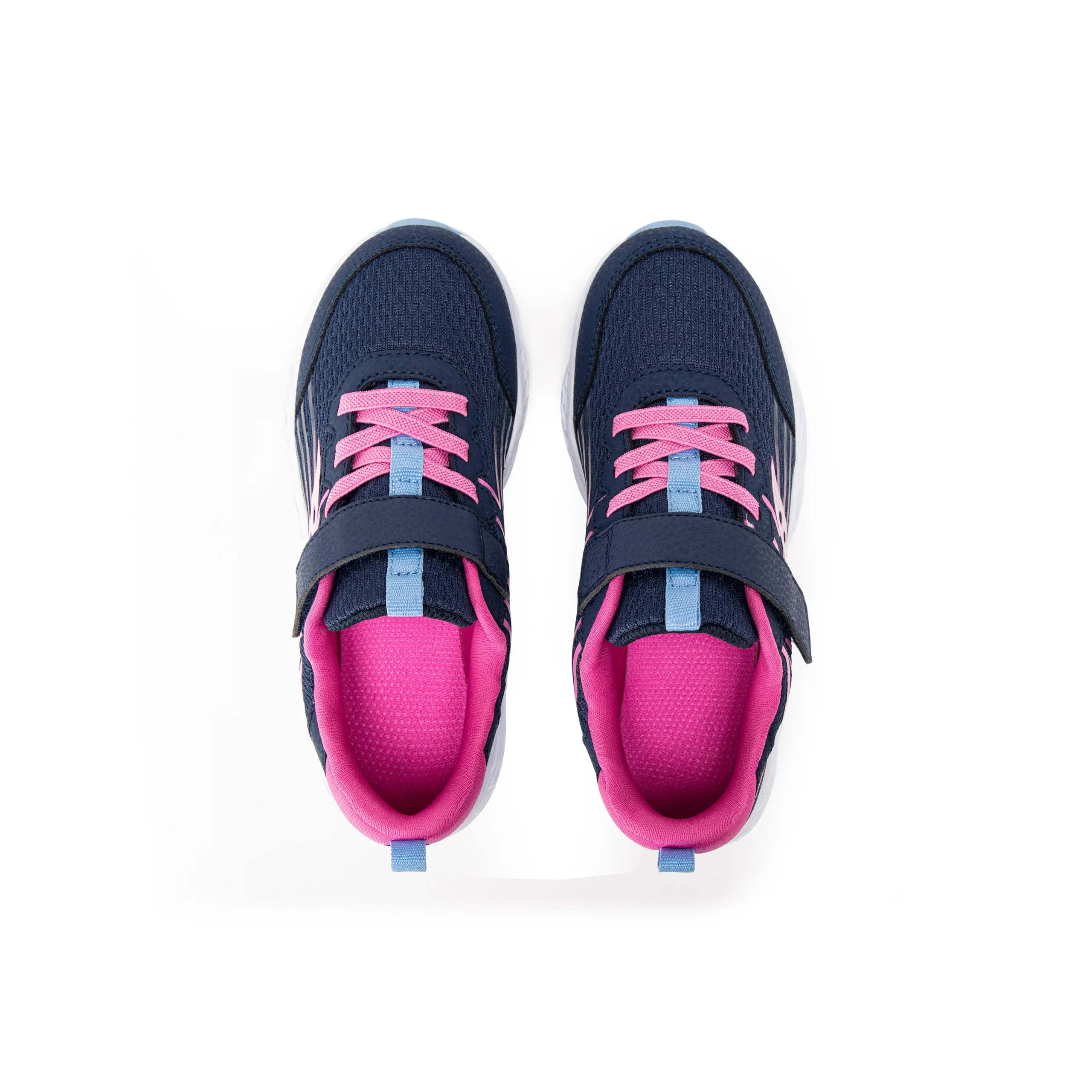 Wind 3.0 A/C Sneaker - Big Kid Navy/Pink - Image 5
