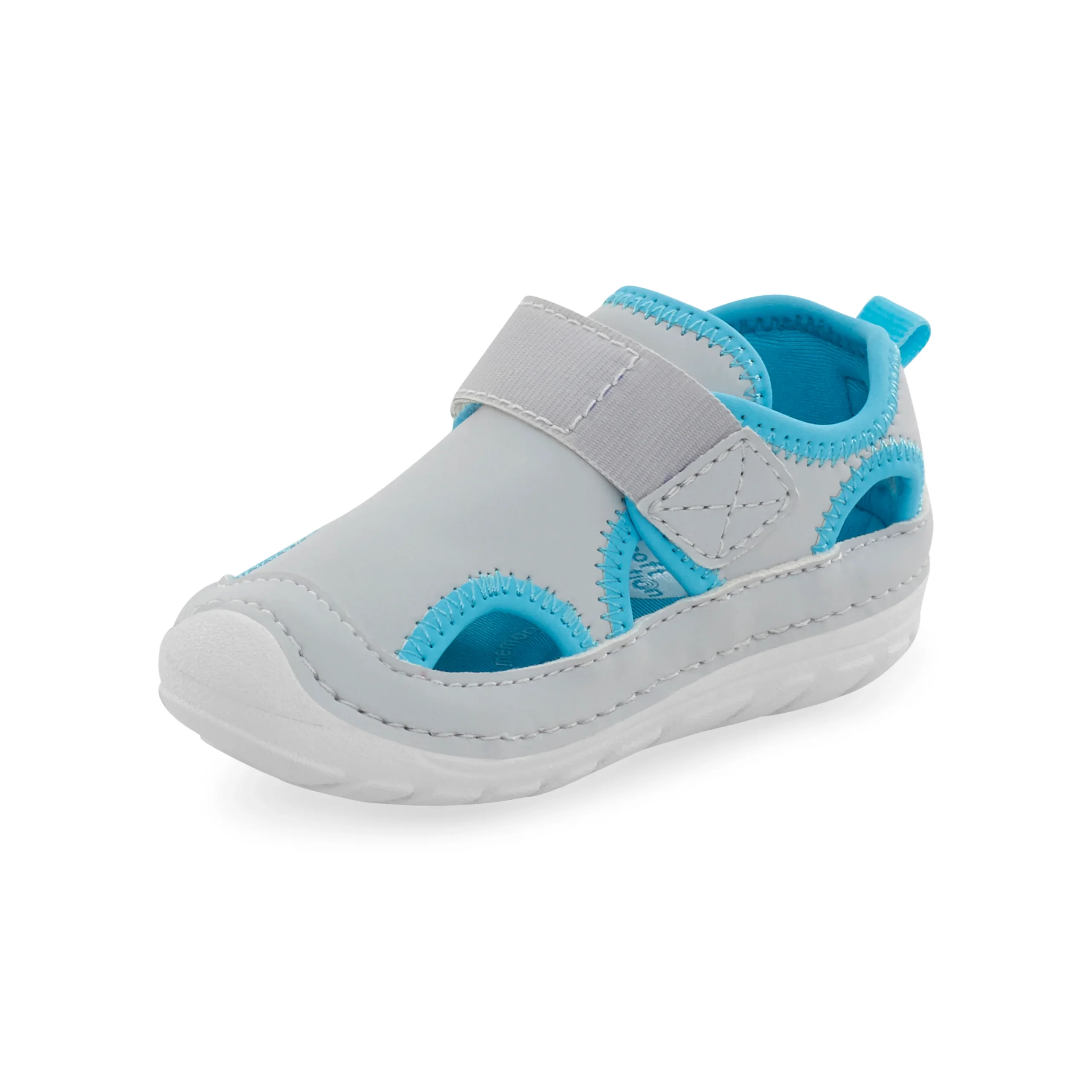 Splash Sandal - Little Kid Grey/Blue - Image 8