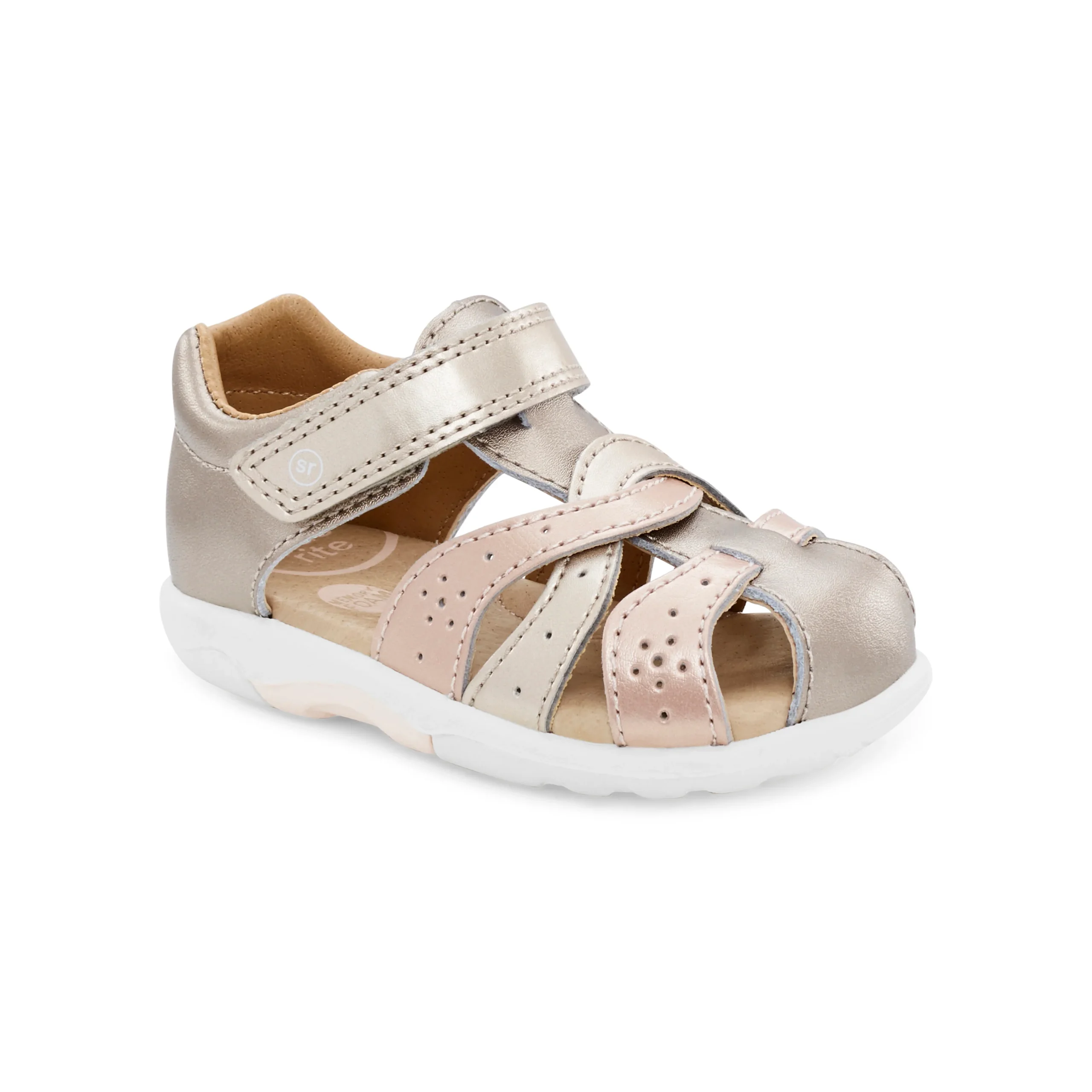 Xena Sandal - Little Kid Champagne - Image 2