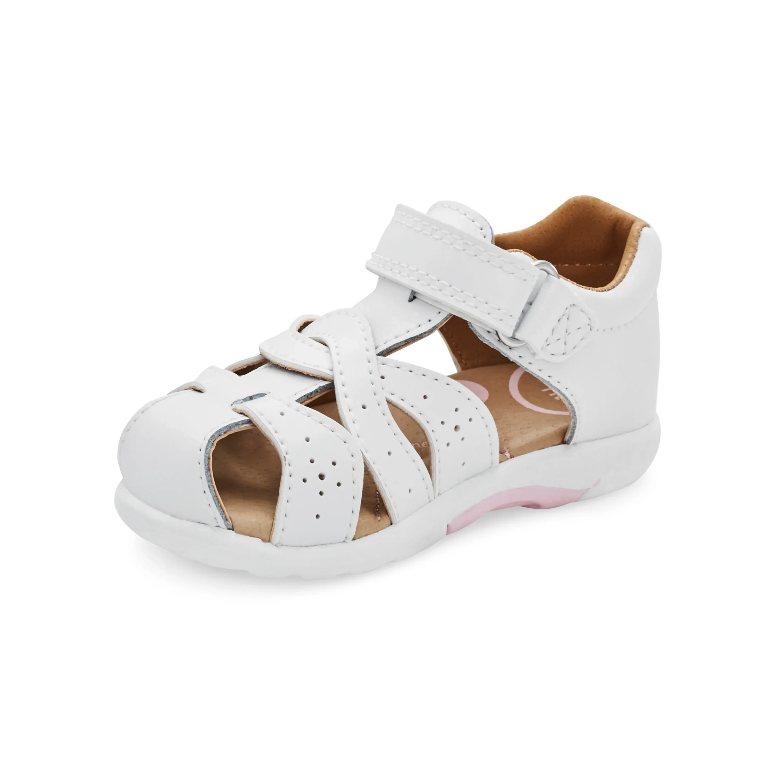 Xena Sandal - Little Kid White - Image 8