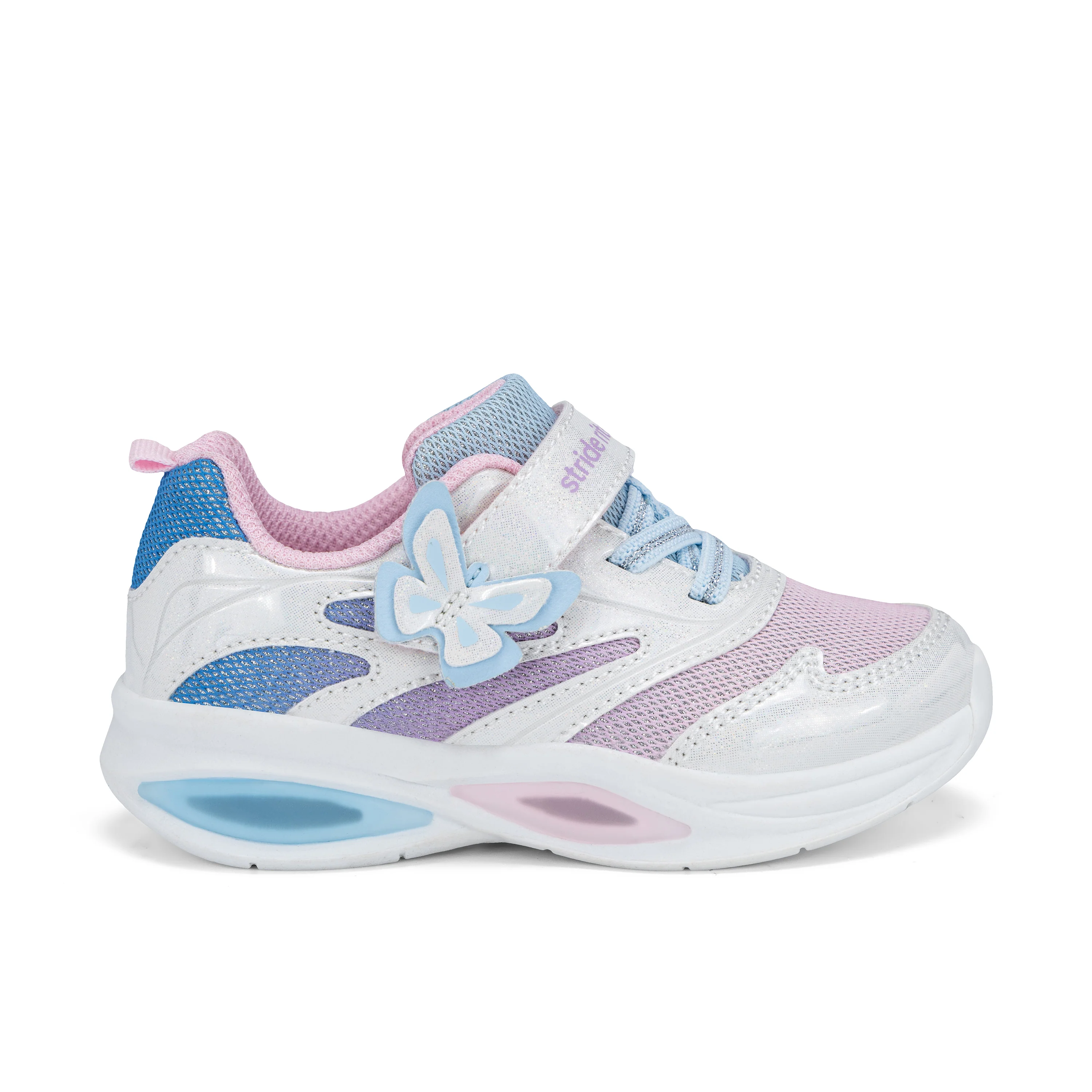 Aurora Lighted Sneaker - Little Kid White Multi