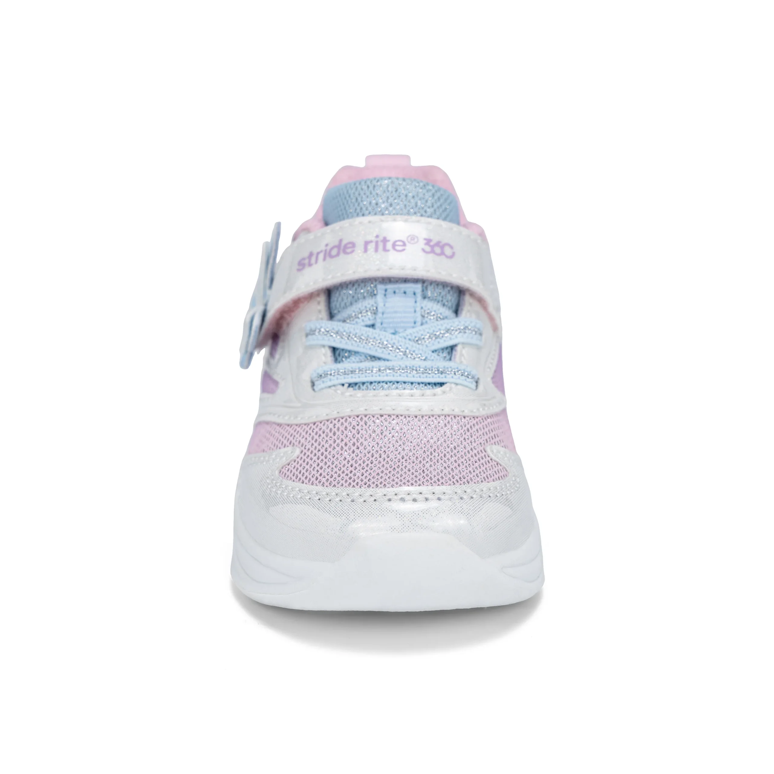 Aurora Lighted Sneaker - Big Kid White Multi - Image 5