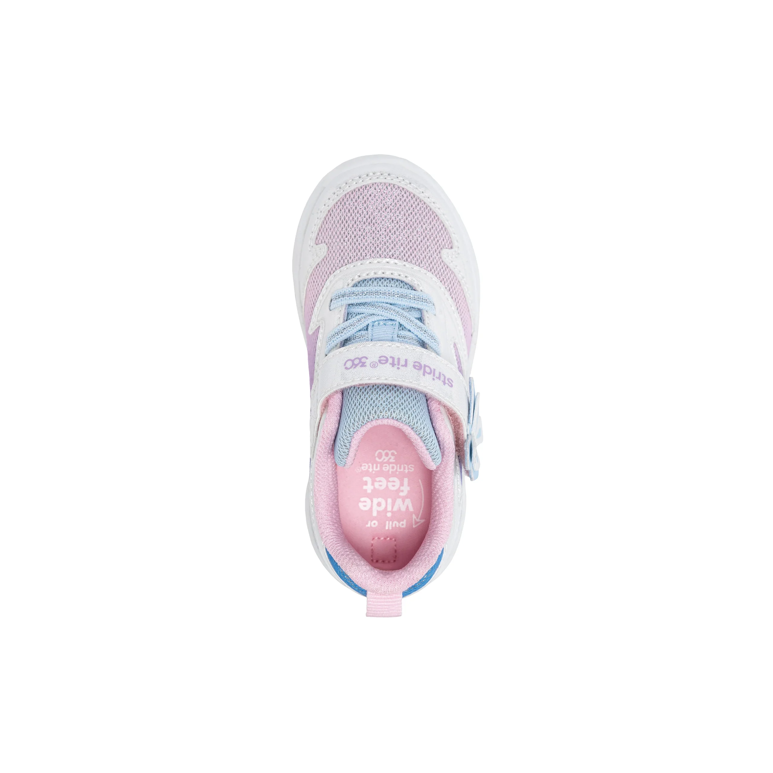 Aurora Lighted Sneaker - Big Kid White Multi - Image 6