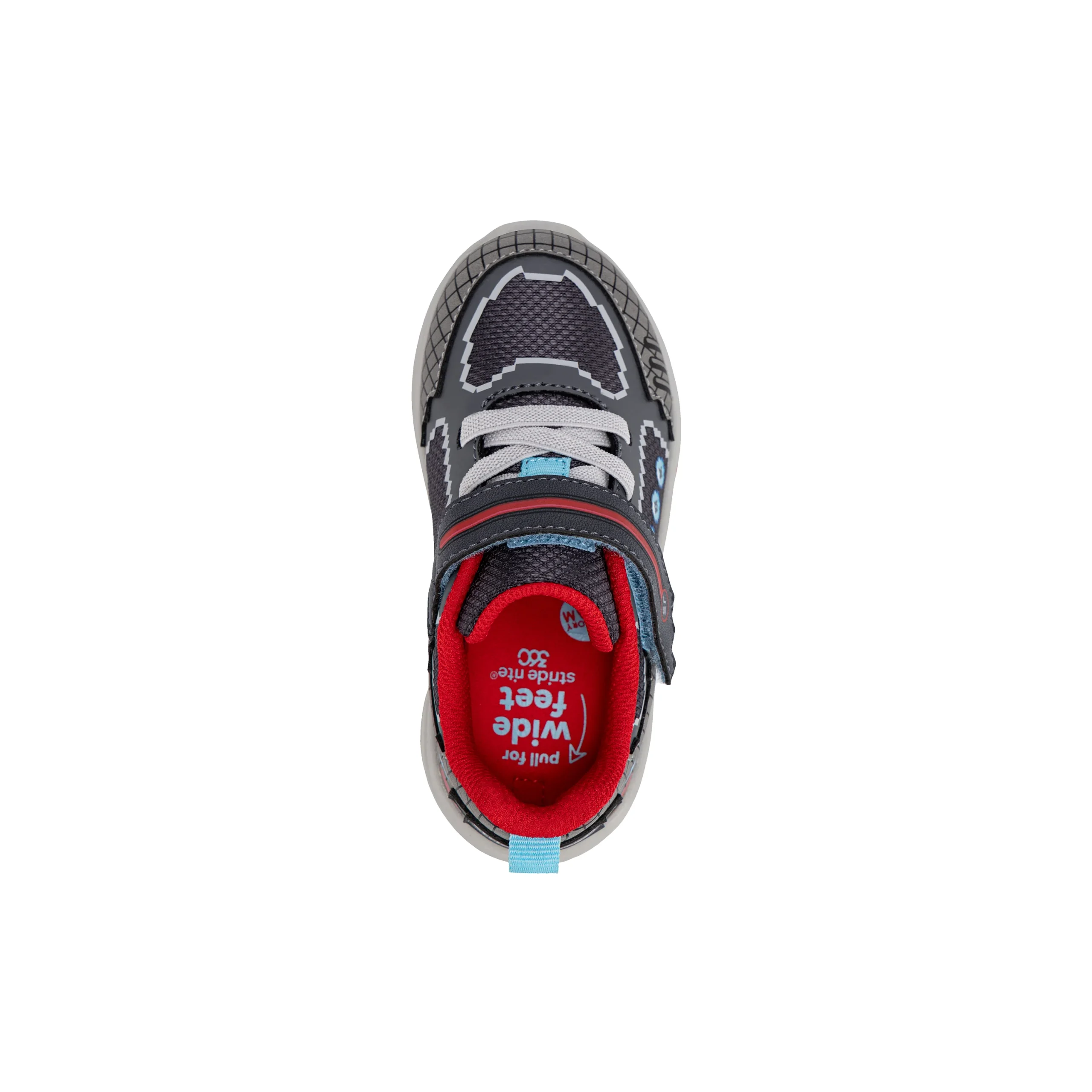 Console Lighted Sneaker - Big Kid Charcoal - Image 6