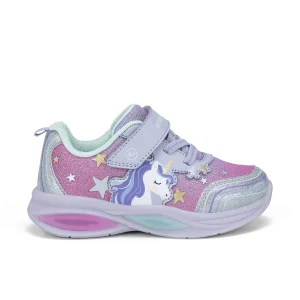 Luna Lighted Sneaker - Little Kid Lavendar