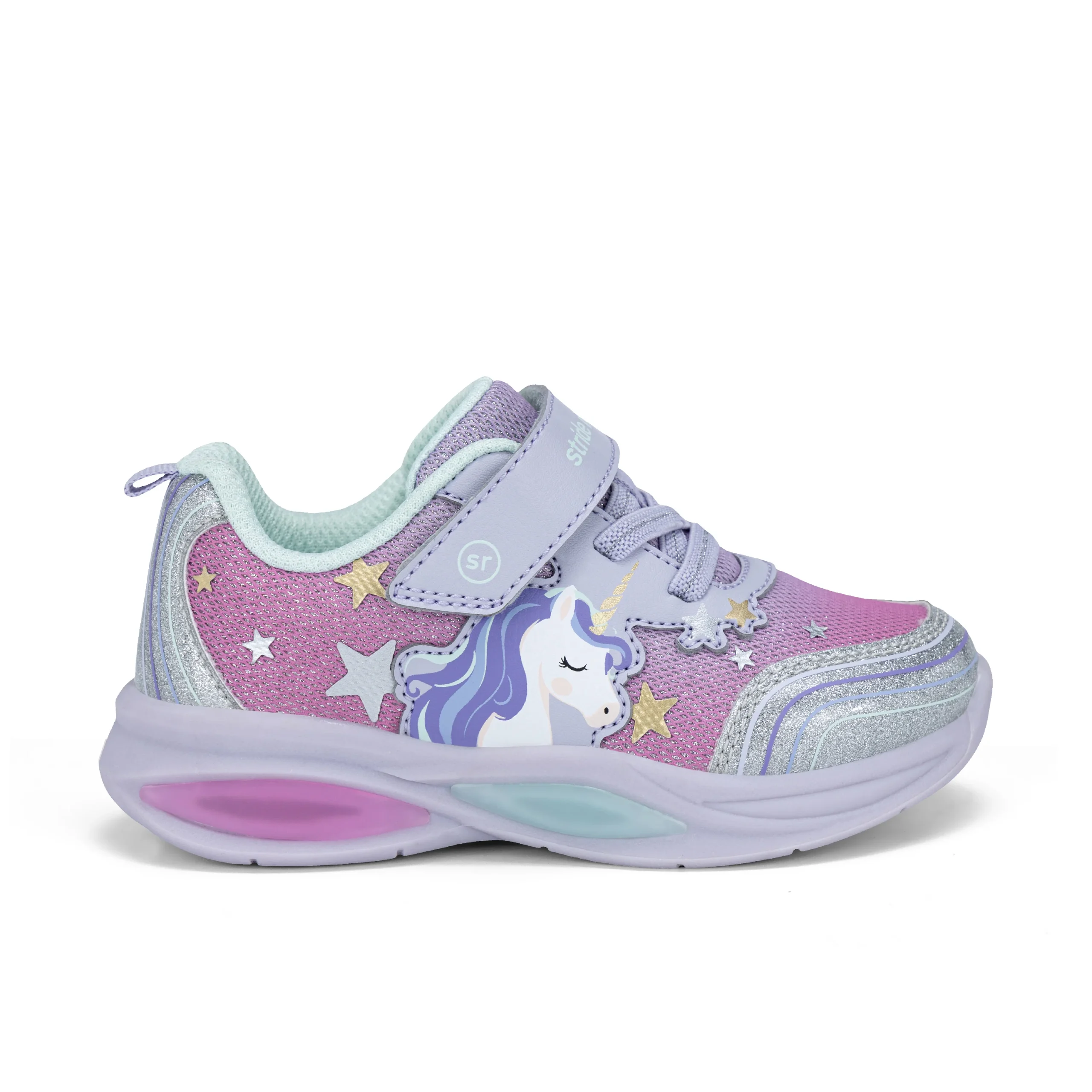 Luna Lighted Sneaker - Little Kid Lavendar