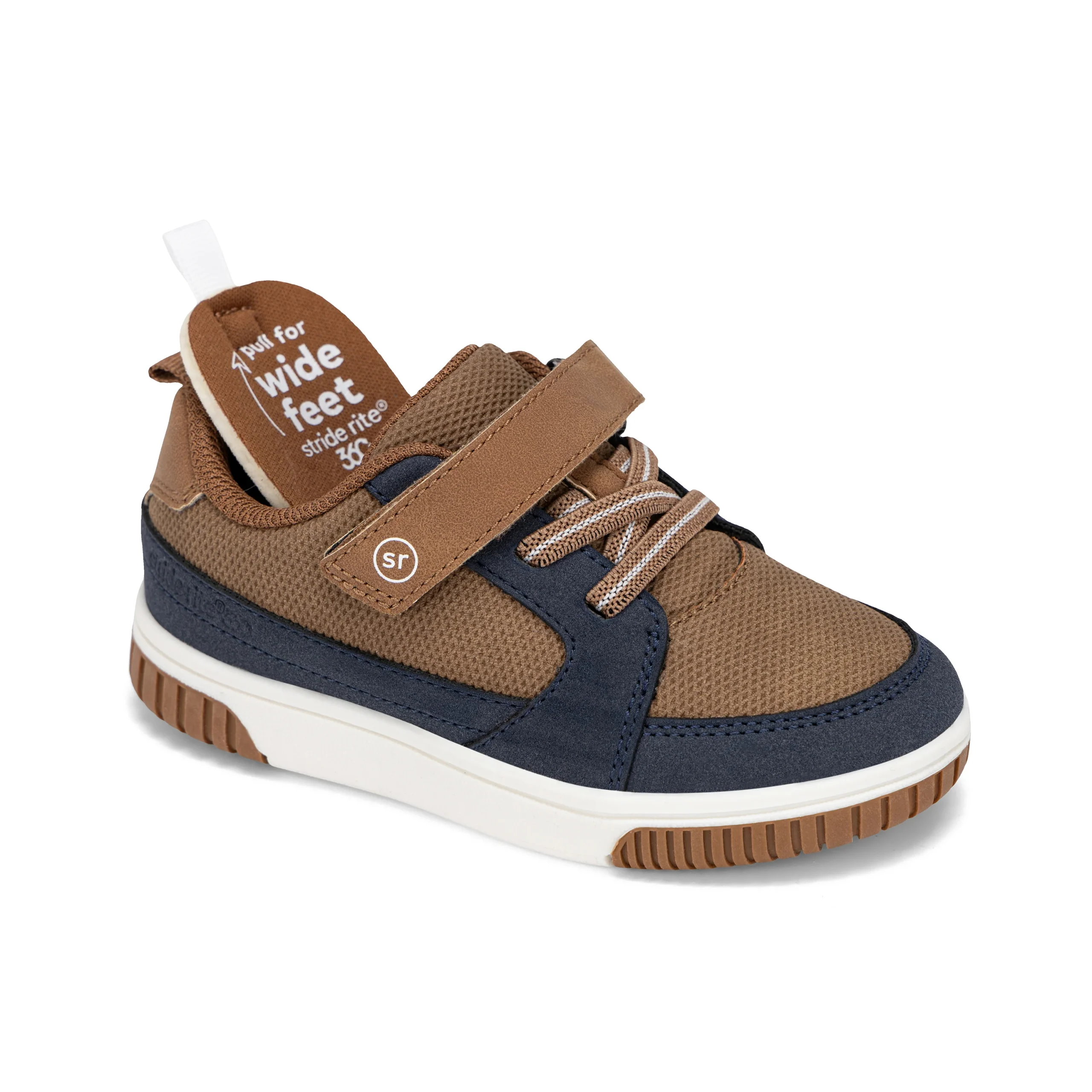 Taylor Sneaker - Big Kid Tan/Navy - Image 3