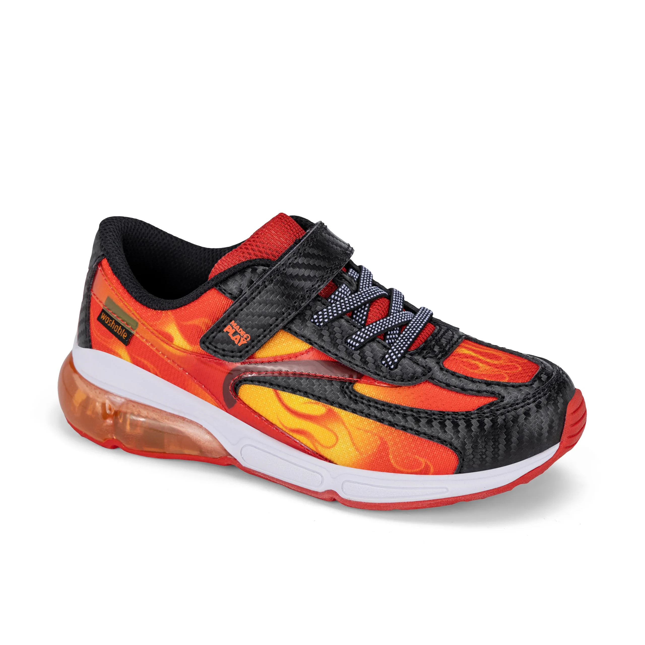 M2P Lighted Phantom Sneaker - Big Kid Fire - Image 2