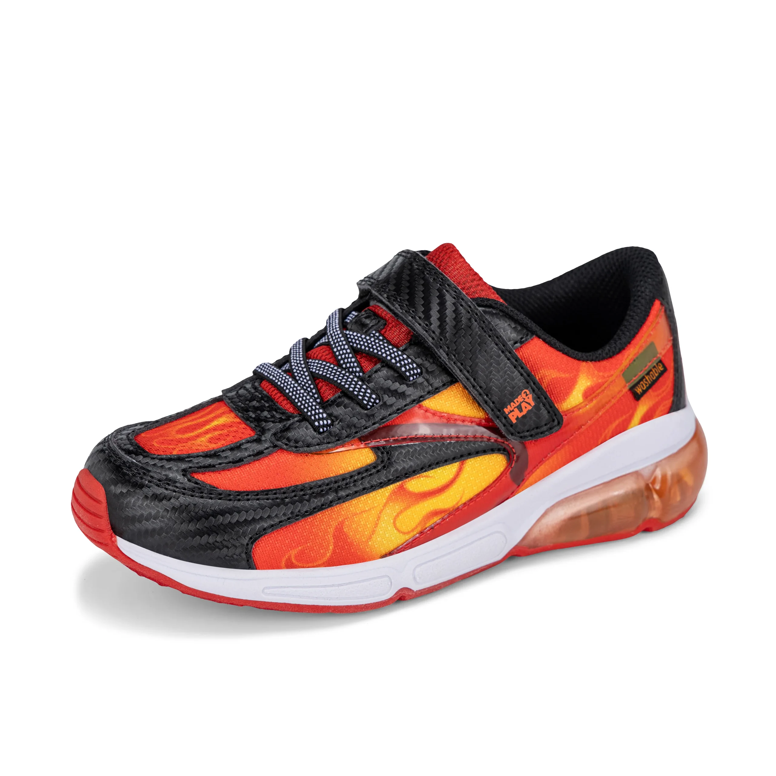 M2P Lighted Phantom Sneaker - Big Kid Fire - Image 7