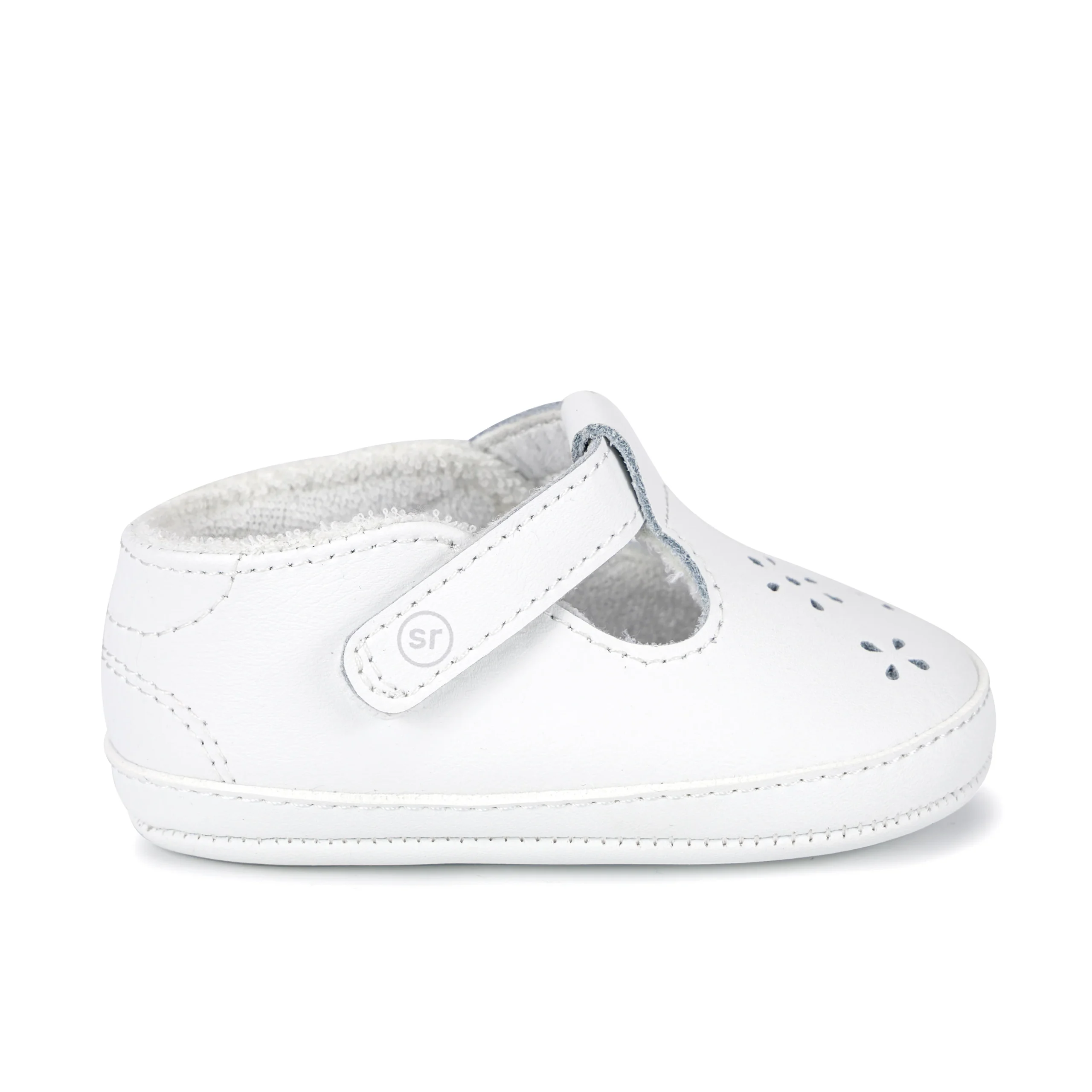 Ella Prewalker Sneaker - Little Kid White