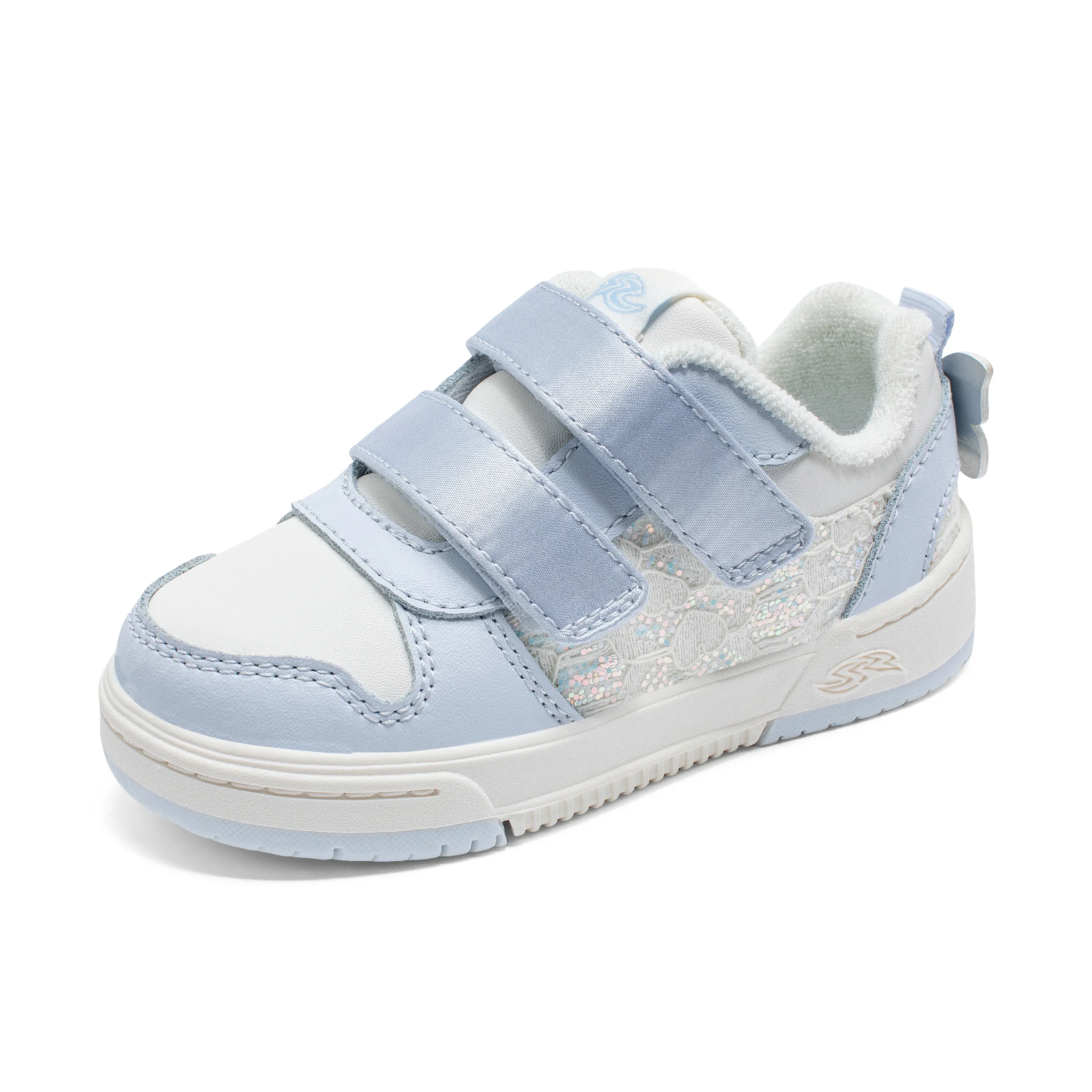 Denver Sneaker - Big Kid Blue Satin - Image 7