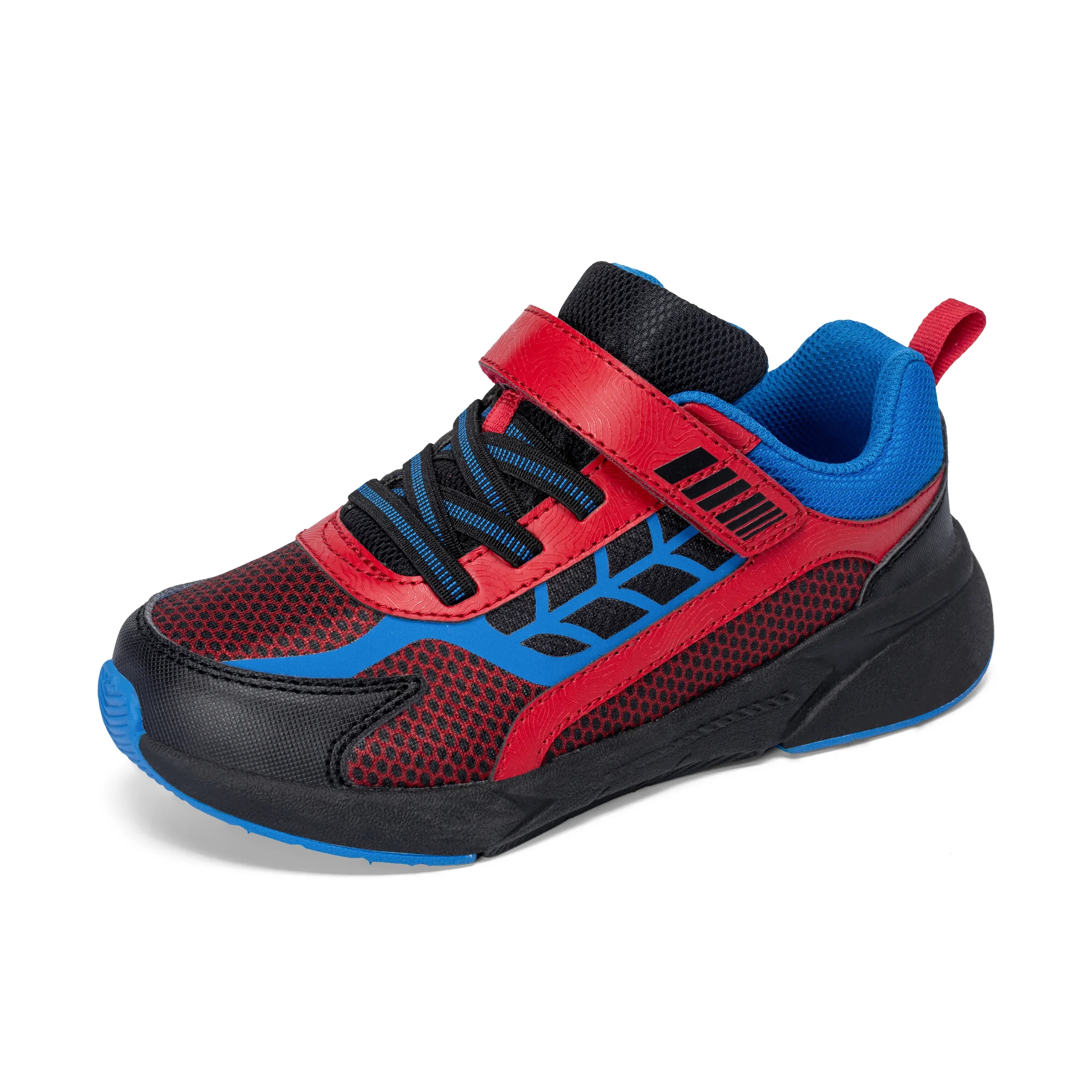 Equilibrium Sneaker Adaptable - Big Kid Black/Red - Image 8