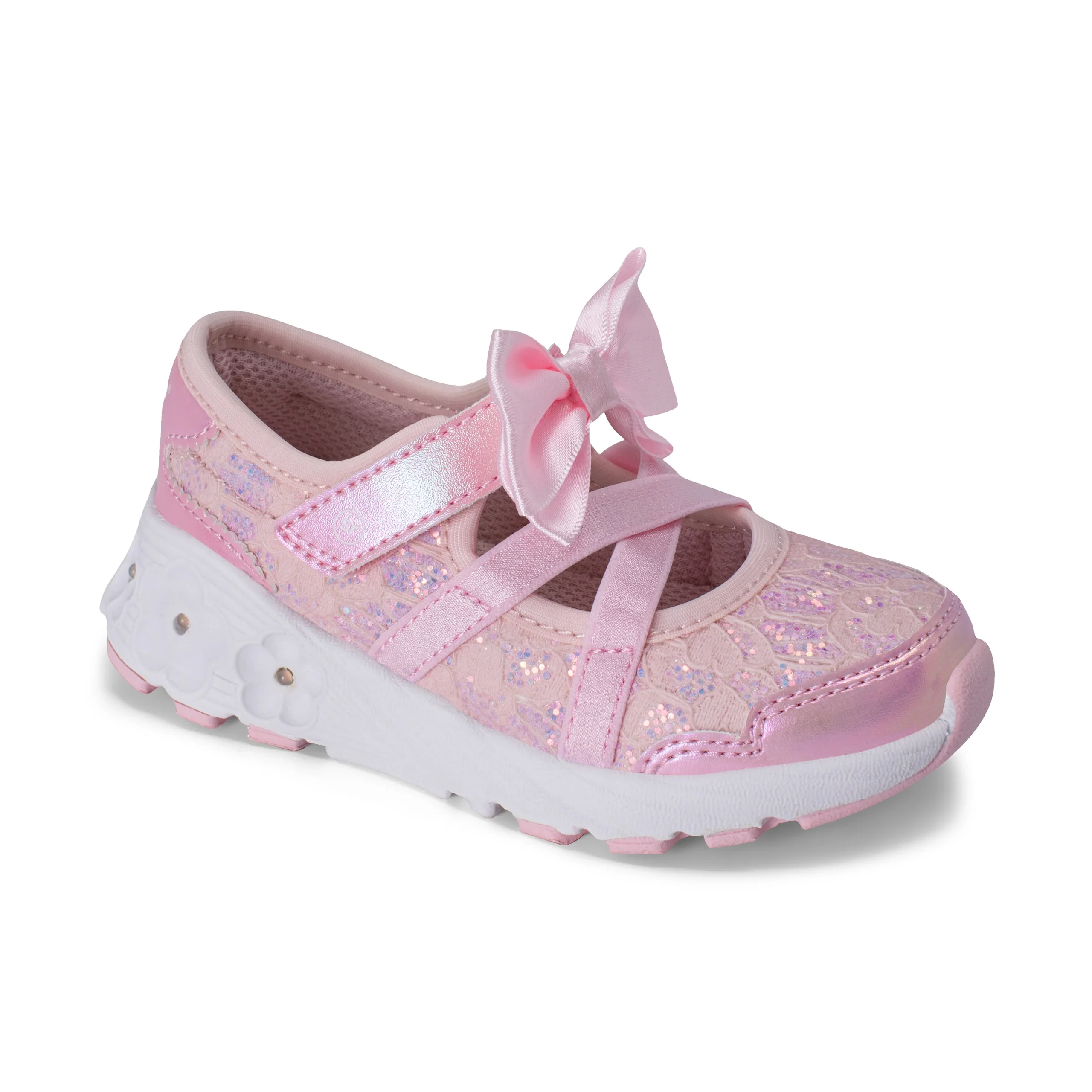 Lighted Flora Sneaker - Little Kid Blush - Image 2