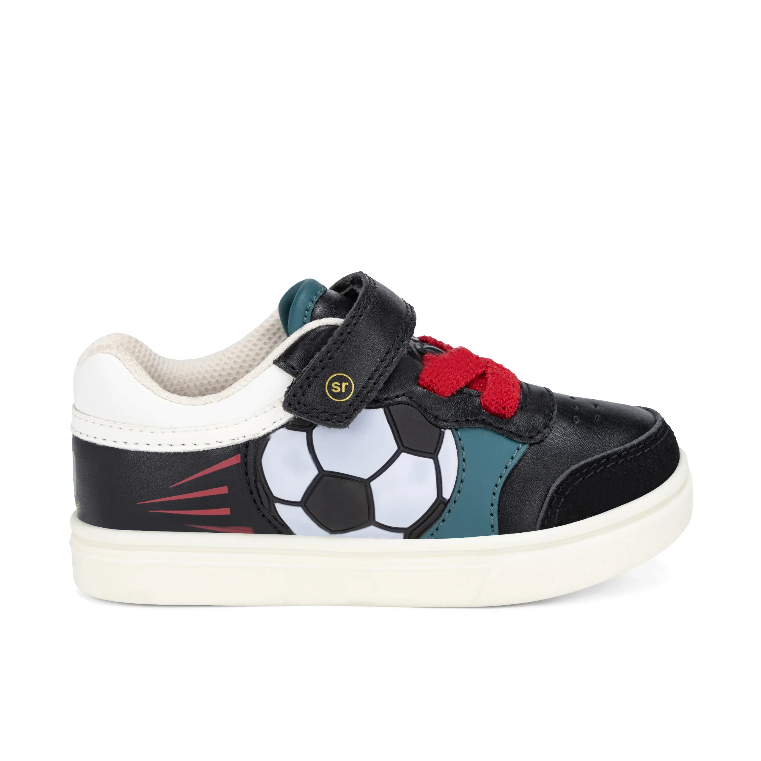 Lighted Goal Sneaker - Little Kid Black Multi