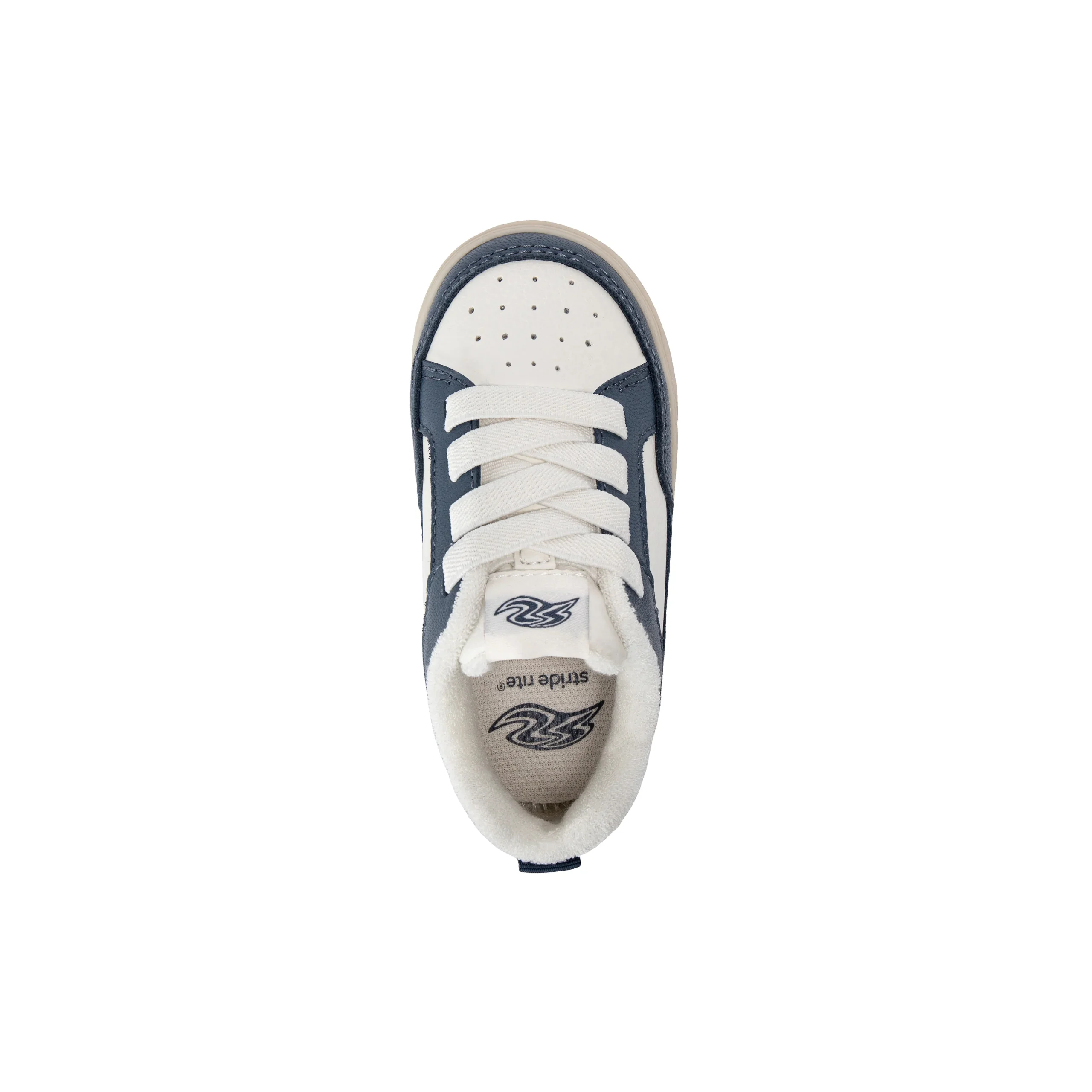 Osaka Sneaker - Little Kid White/Navy - Image 4