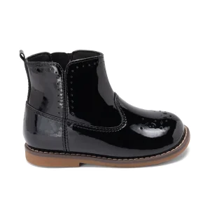 Stella Boot - Little Kid Black Patent