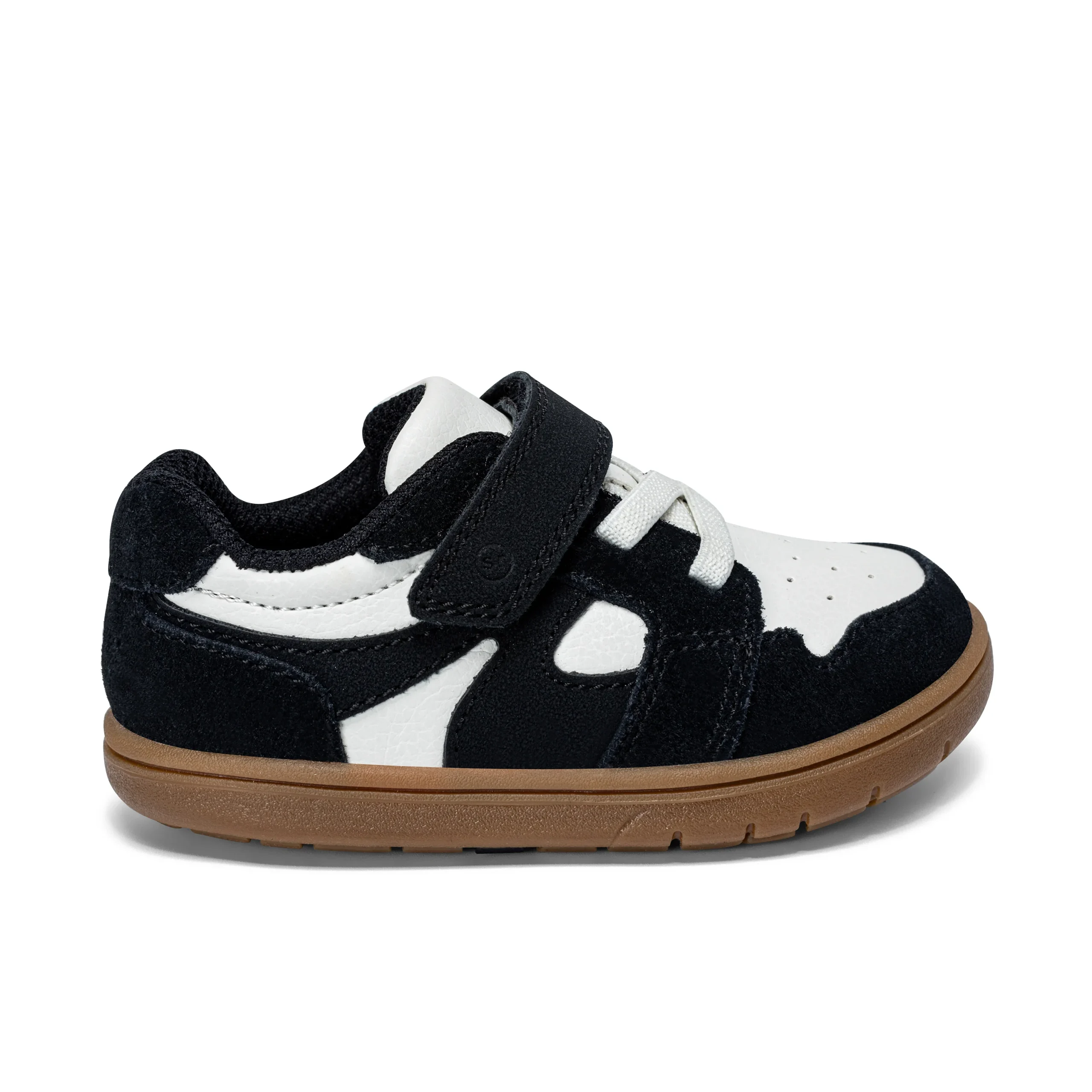 London Sneaker - Big Kid Black/White