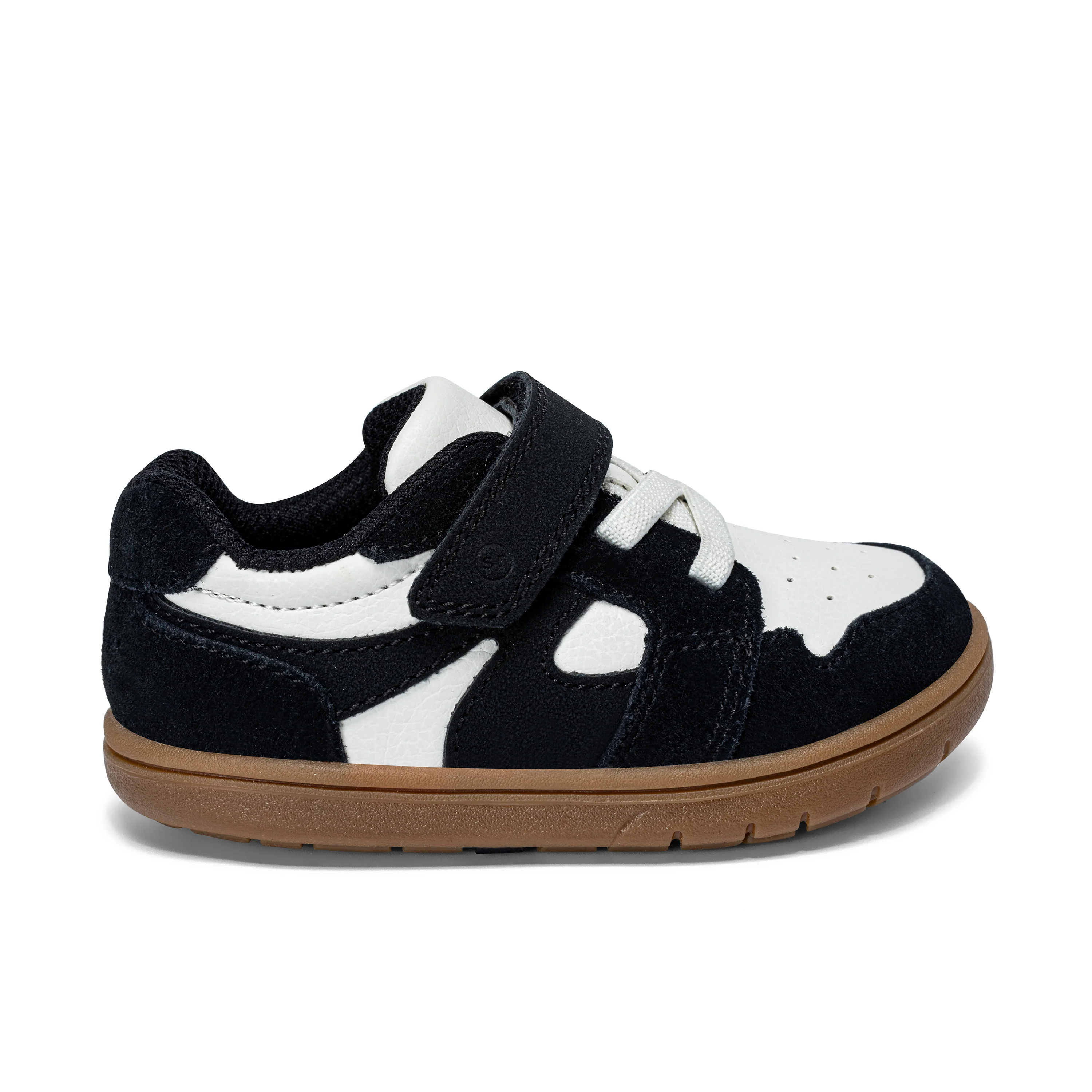 London Sneaker - Big Kid Black/White