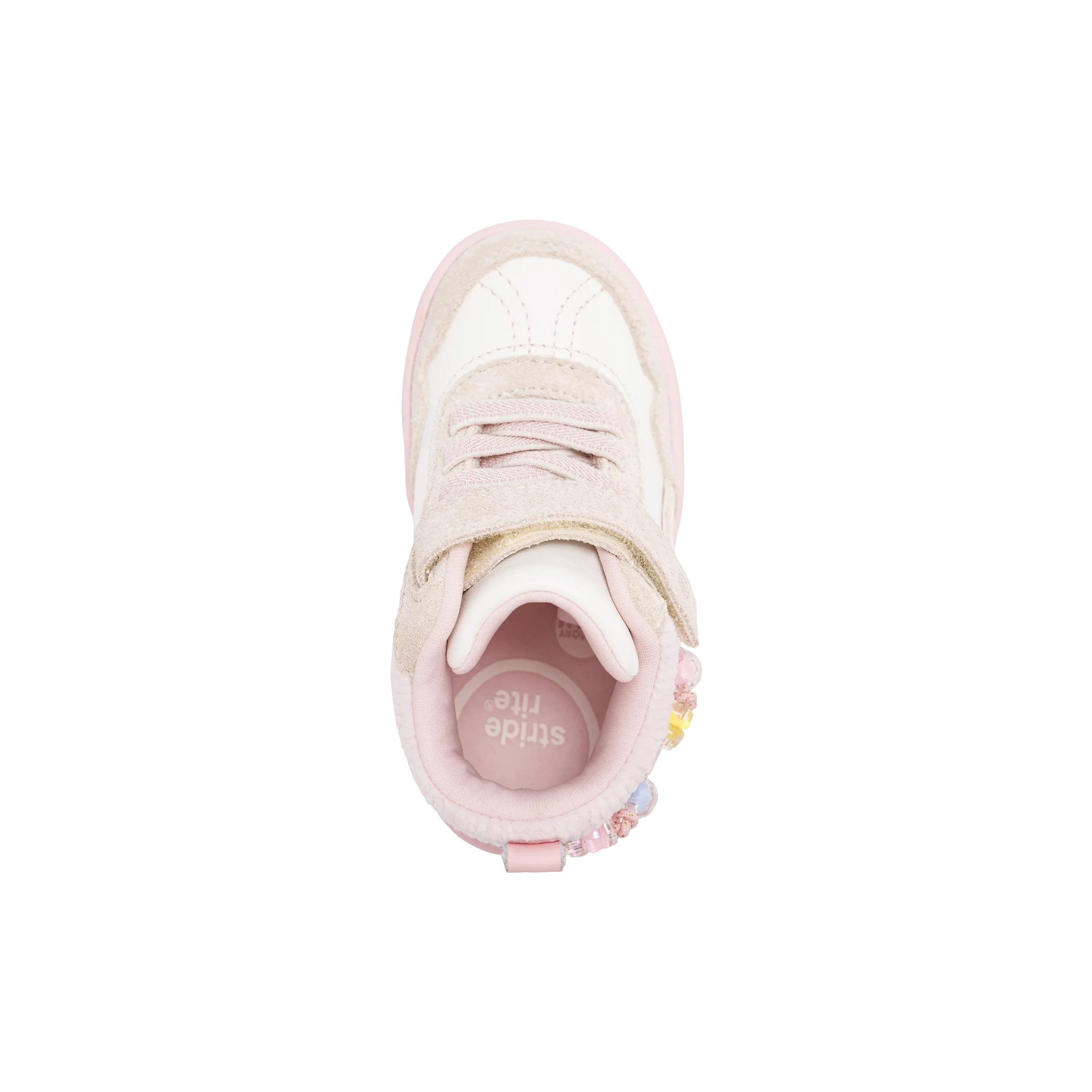 London Mid Sneaker - Little Kid White Pink - Image 5