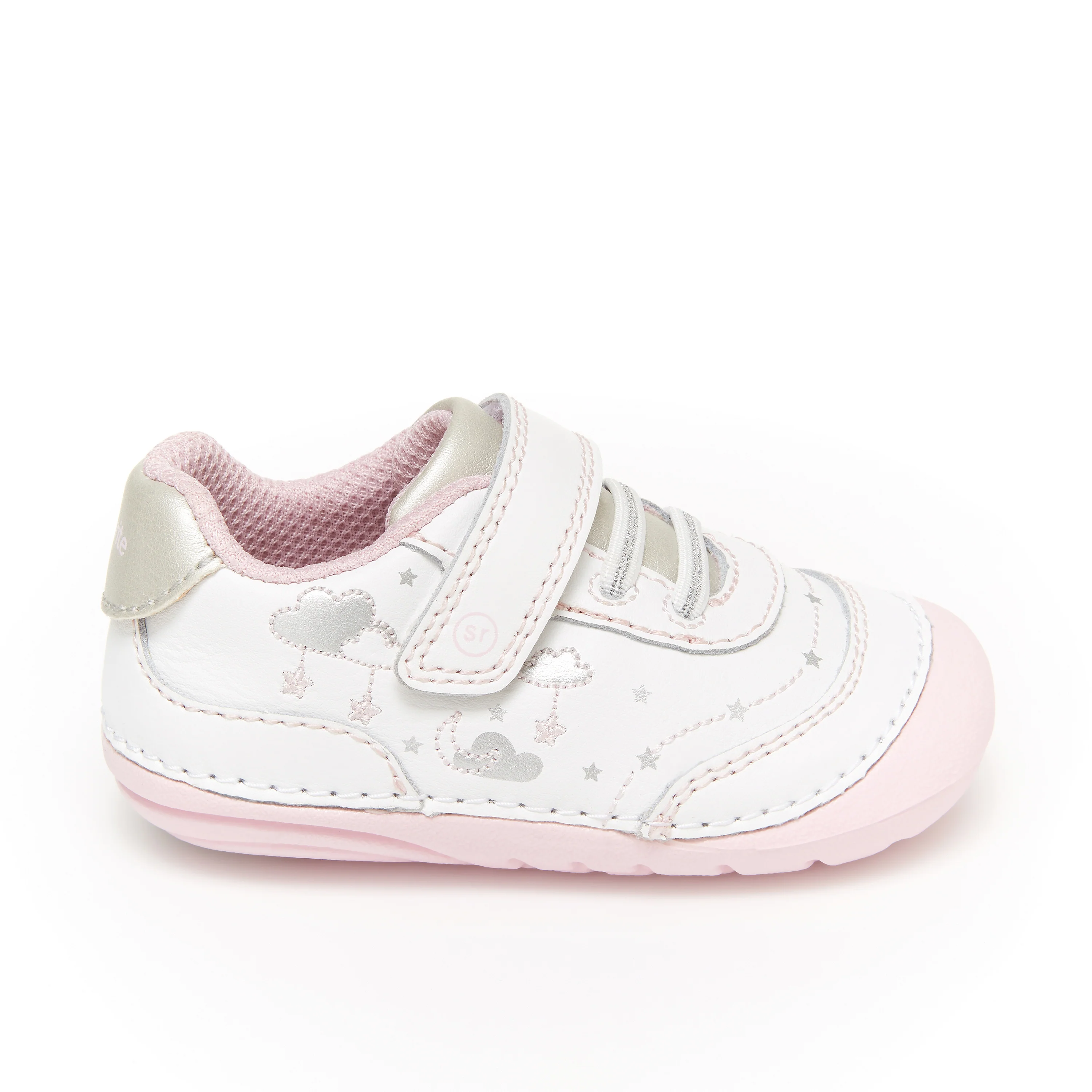 Adalyn Sneaker - Little Kid White/Silver
