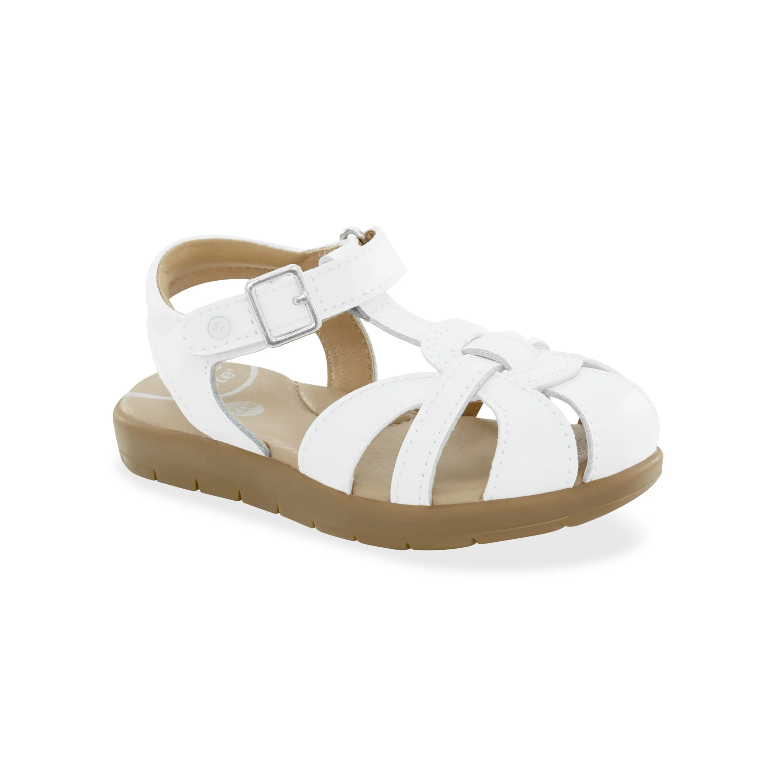 Summer Time Sandal - Little Kid White - Image 2