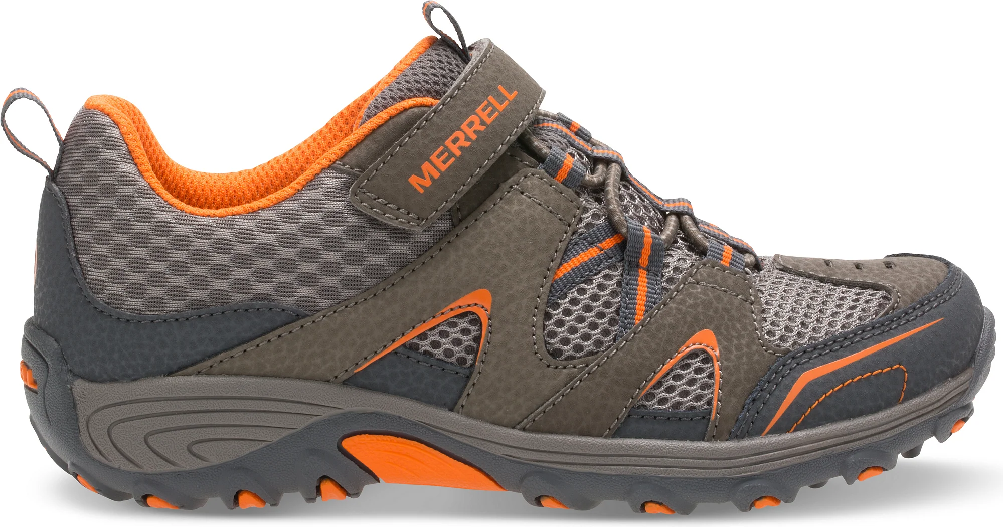 Trail Chaser Sneaker - Big Kid Gunsmoke/Orange