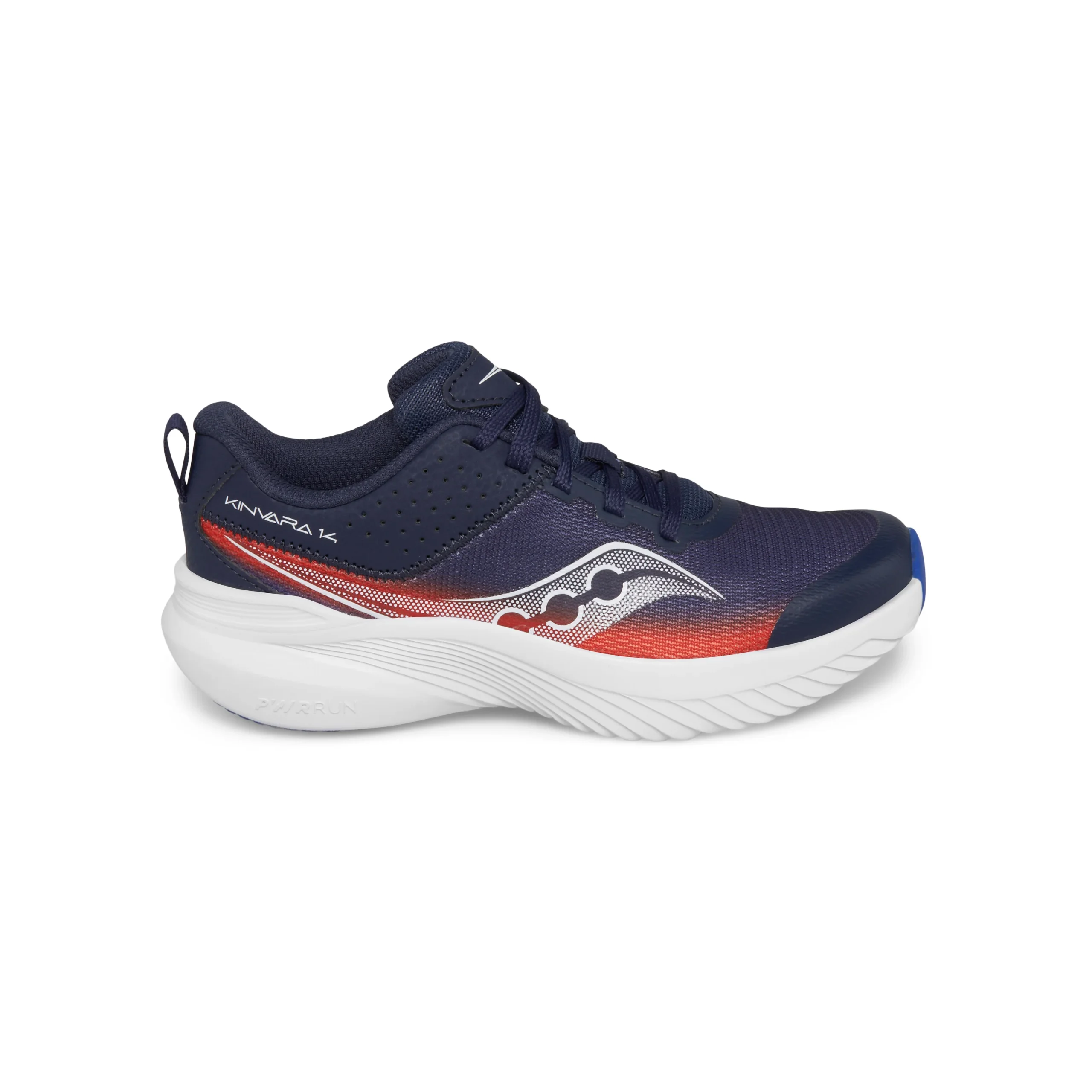 Kinvara 14 LTT Sneaker - Big Kid Navy/Red - Image 8