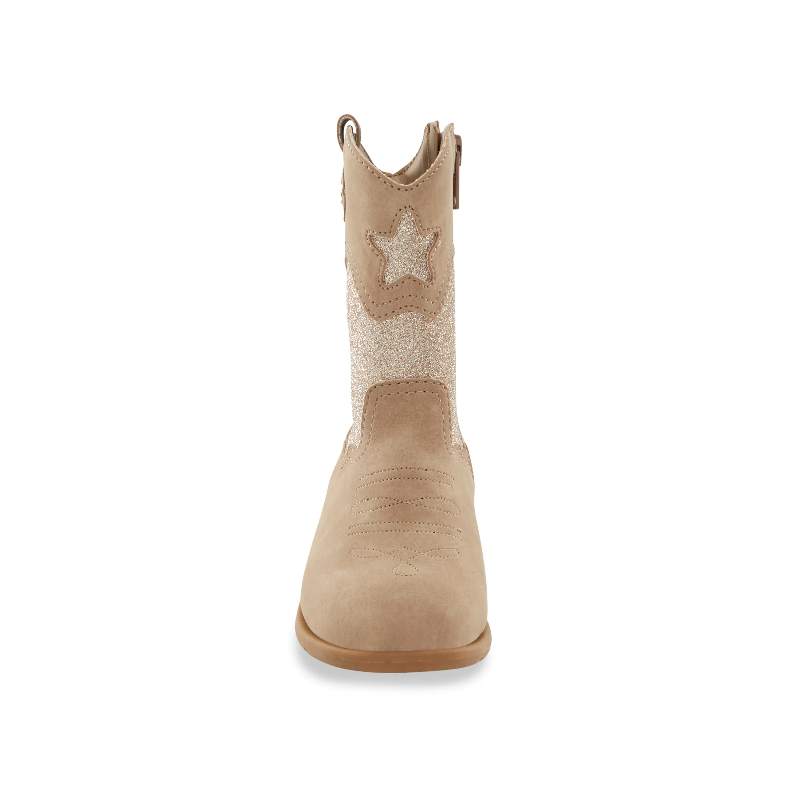 Wynona Western Boot - Big Kid Taupe - Image 6