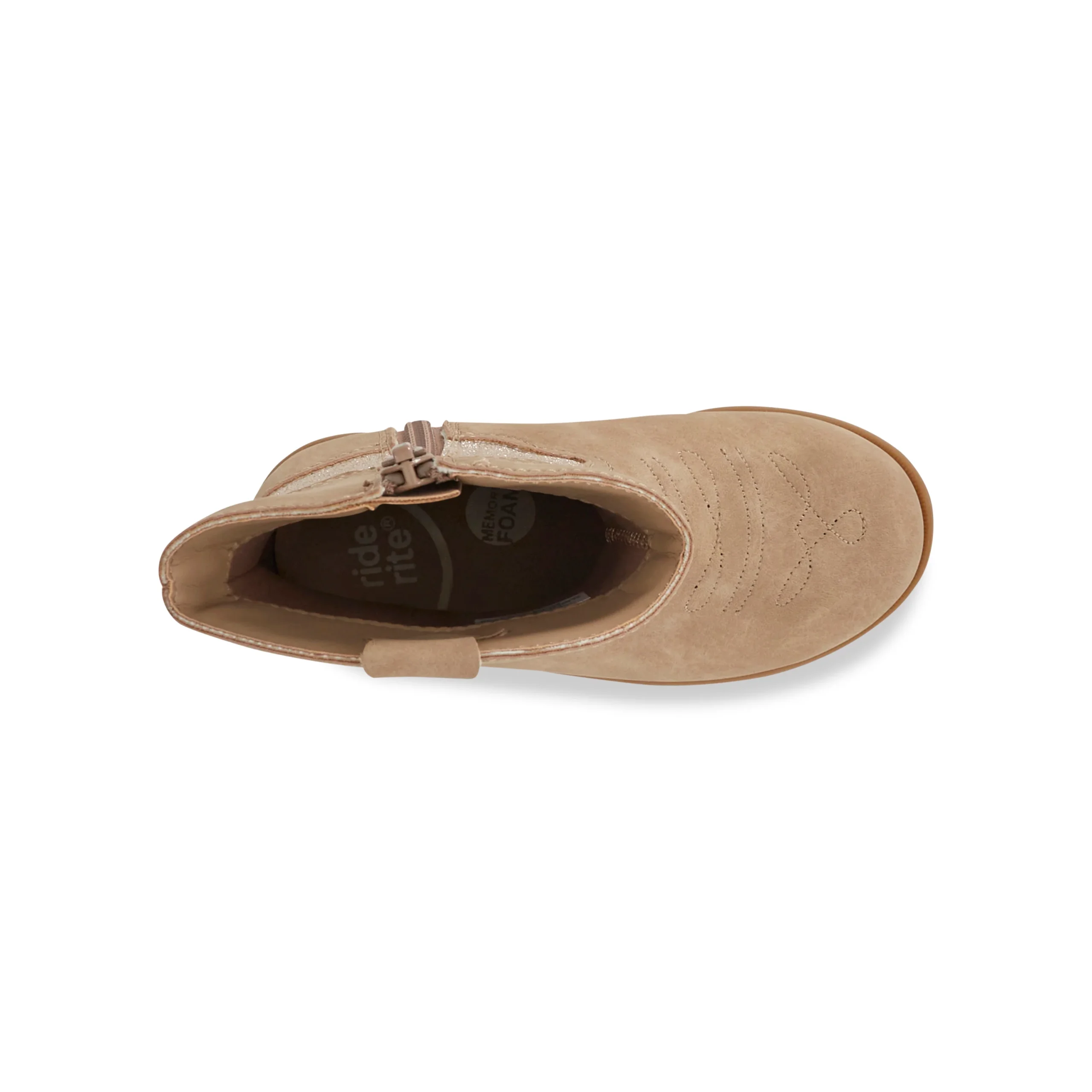 Wynona Western Boot - Big Kid Taupe - Image 7
